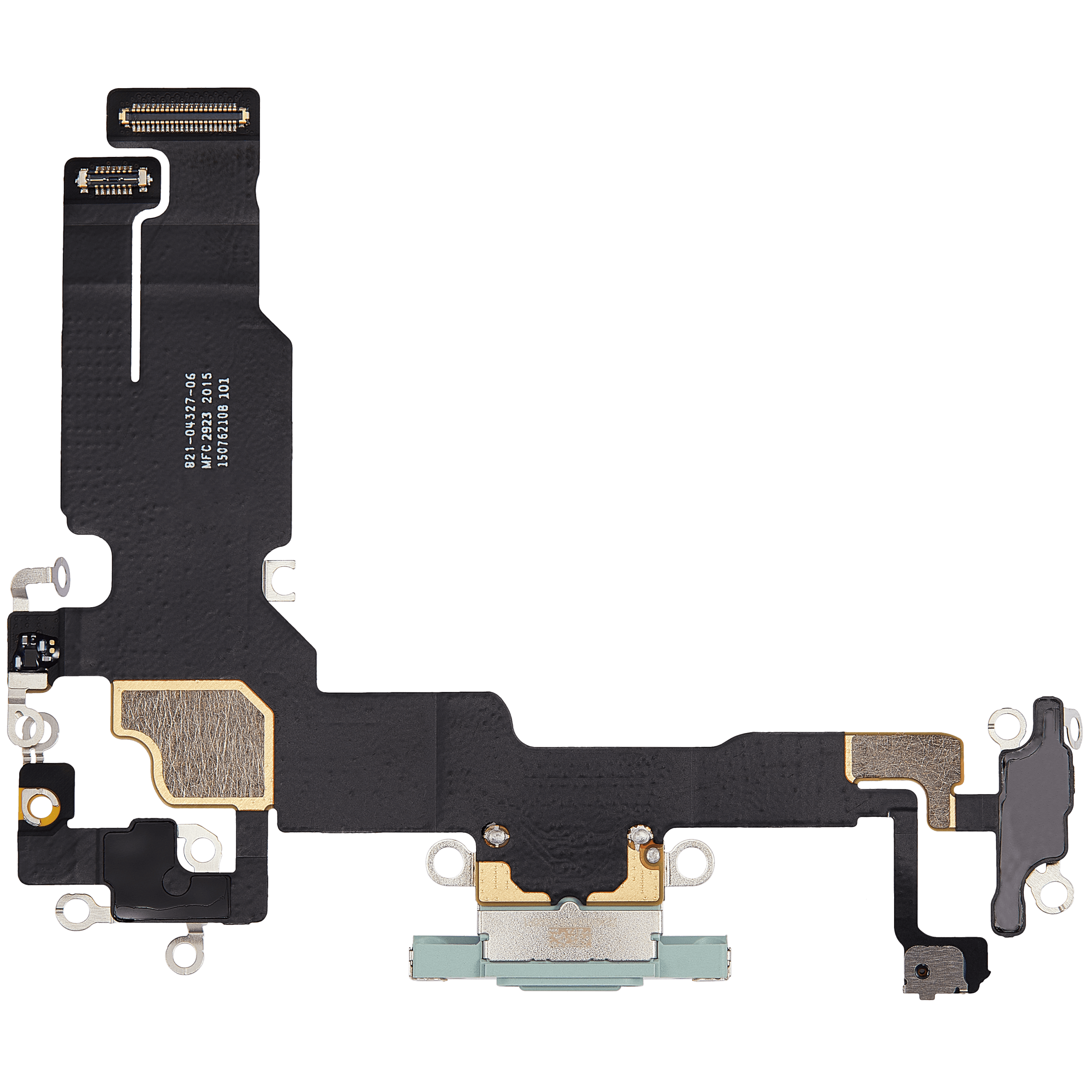 Ladebuchse Flexkabel für iPhone 15 (ausgebautes Originalteil) (Green (Grün)) – Bild 3