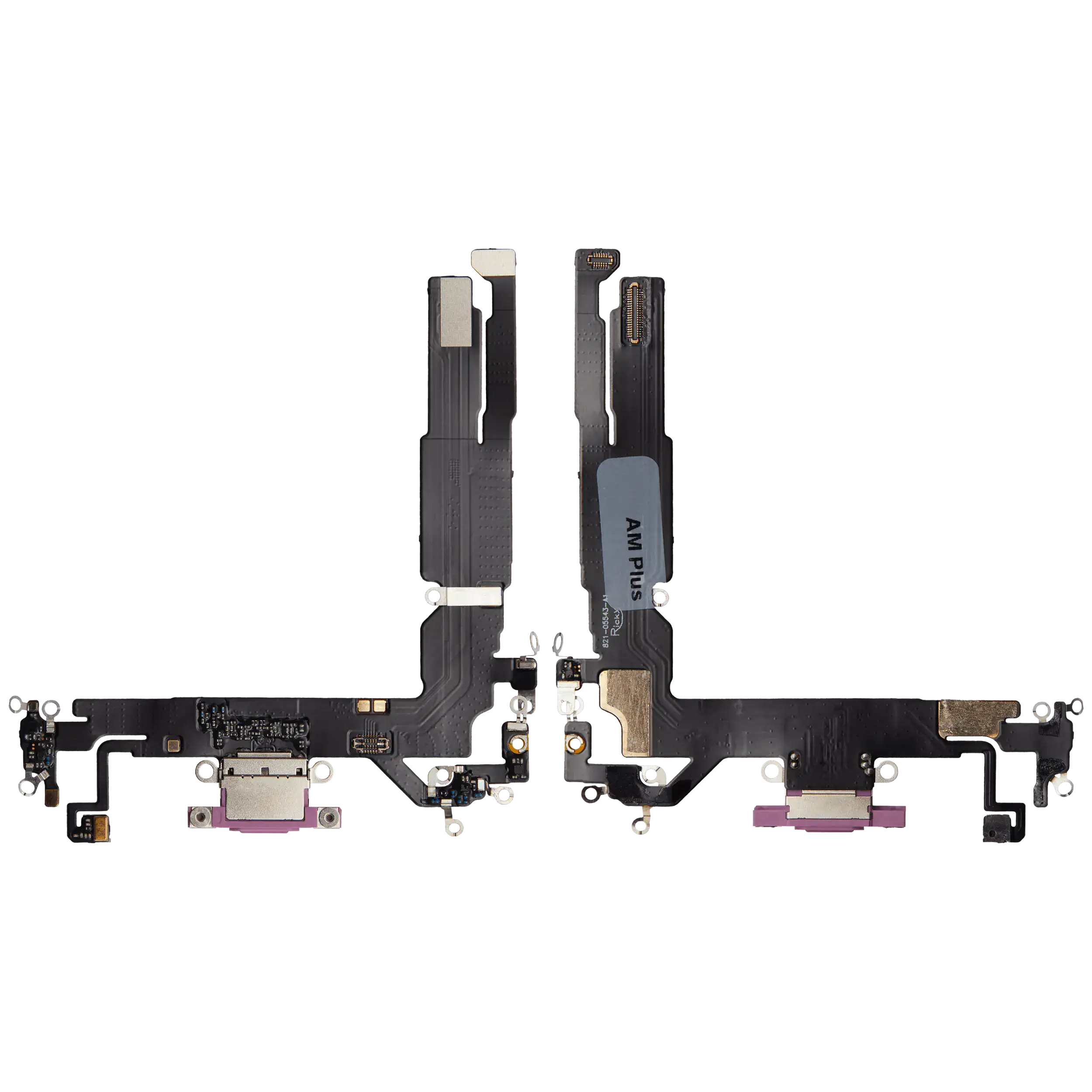 Ladebuchse Flexkabel für iPhone 16 (Aftermarket Plus) (Pink (Rosa)) – Bild 2