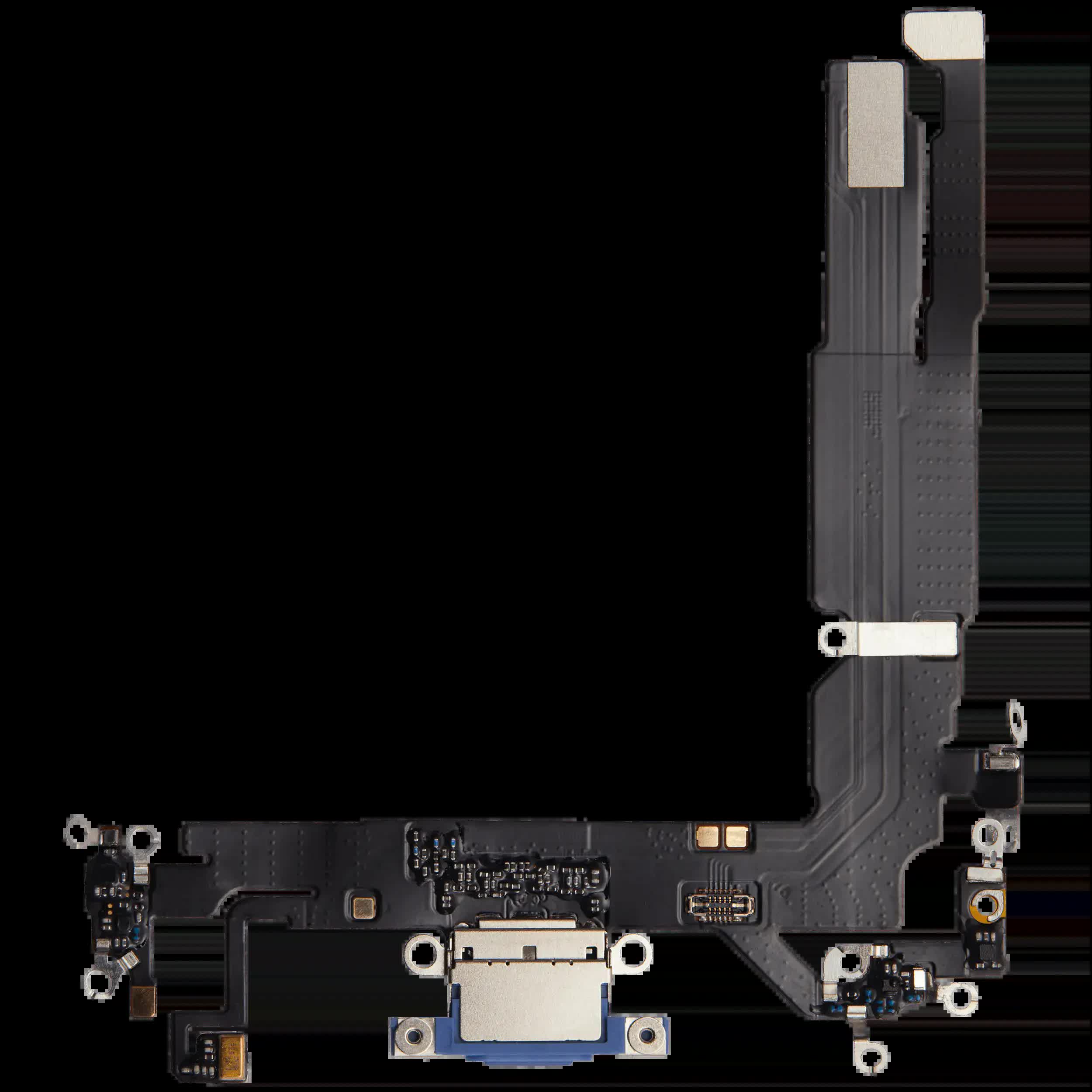Ladebuchse Flexkabel für iPhone 16 (Aftermarket Plus) (Ultramarine)