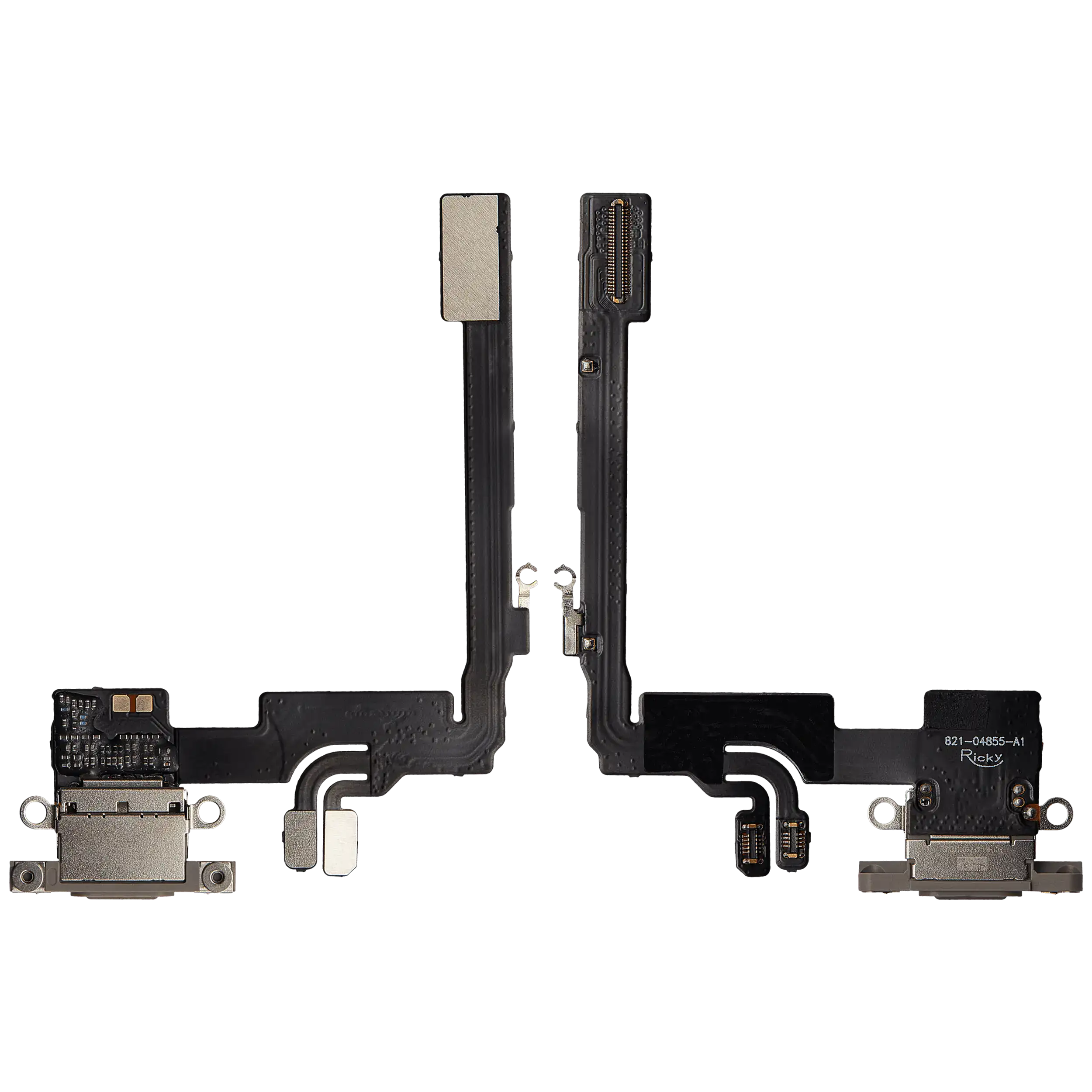 Ladebuchse Flexkabel für iPhone 16 Pro (Aftermarket Plus) (Natural Titanium) – Bild 2