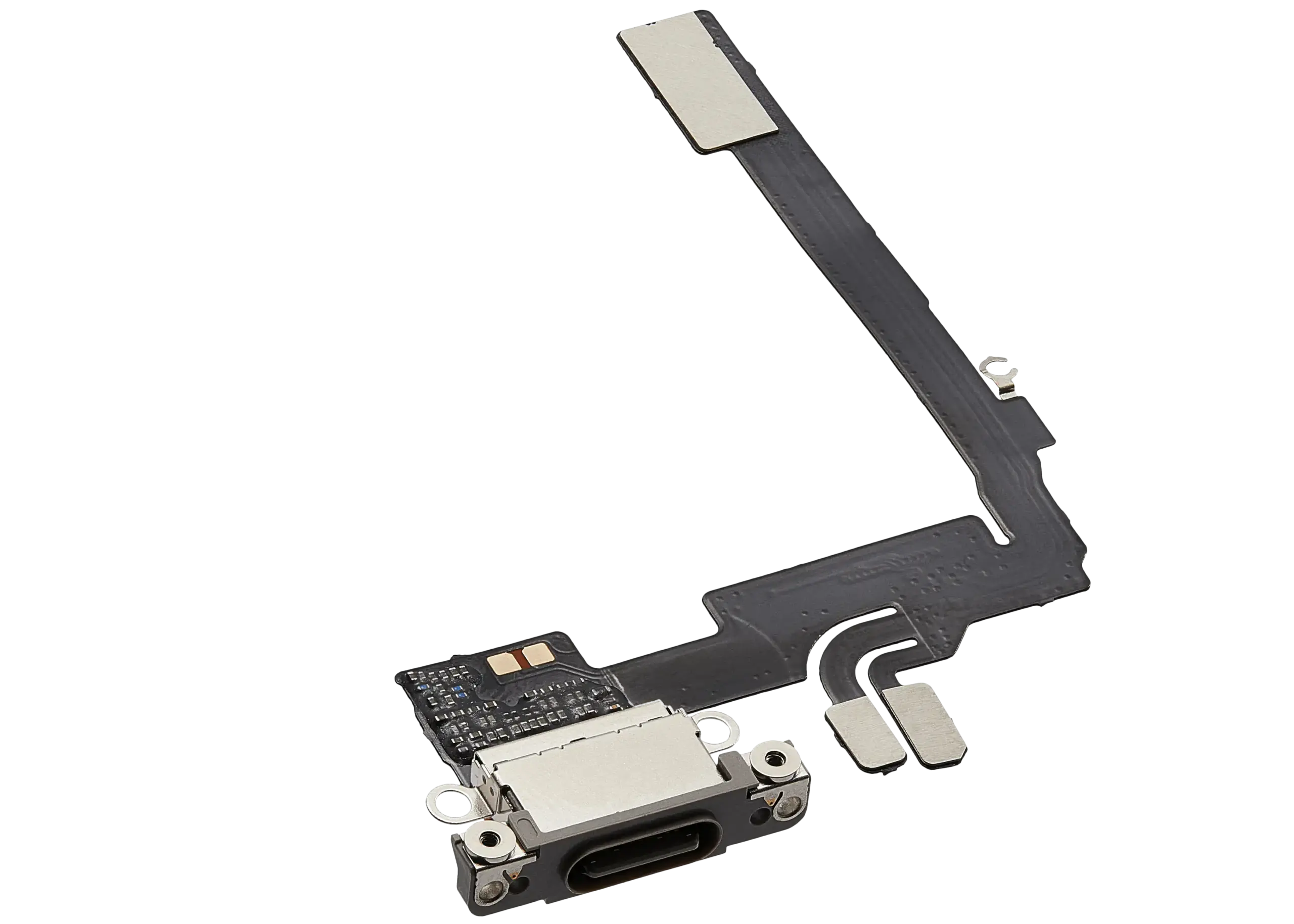 Ladebuchse Flexkabel für iPhone 16 Pro (Aftermarket Plus) (Natural Titanium) – Bild 4