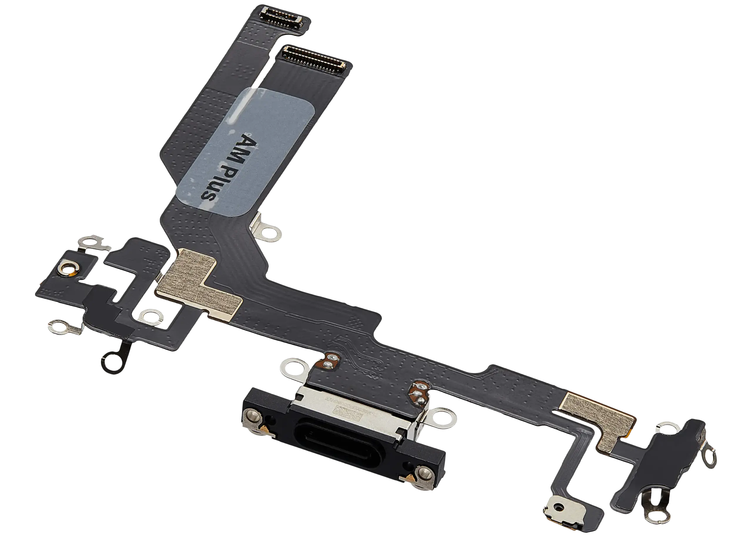 Ladebuchse Flexkabel für iPhone 16e / 17e (Aftermarket Plus) (Black (Schwarz)) – Bild 4