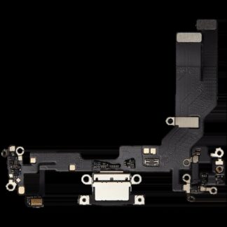 Ladebuchse Flexkabel für iPhone 16e / 17e (Aftermarket Plus) (Black (Schwarz))