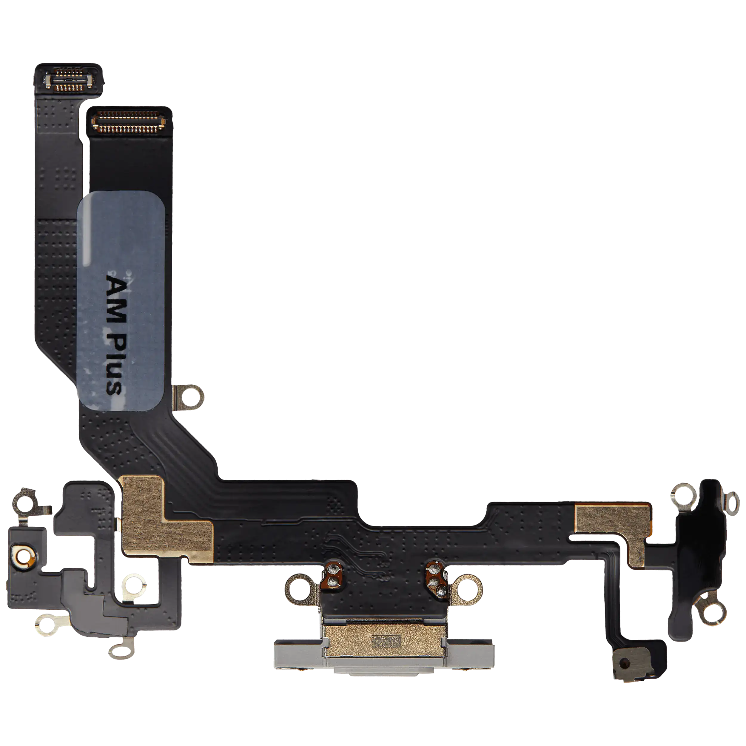 Ladebuchse Flexkabel für iPhone 16e / 17e (Aftermarket Plus) (White (Weiß)) – Bild 3