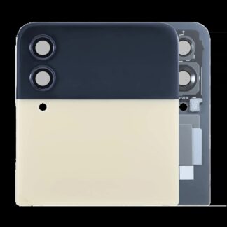 Outer OLED Display für Samsung Galaxy Z Flip 4 5G (ausgebautes Originalteil: Grade A) (Gold)