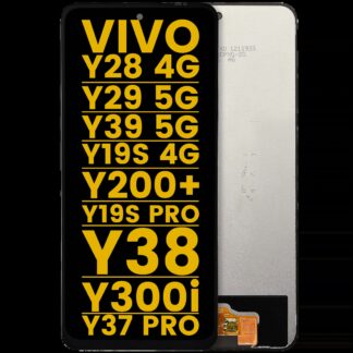 LCD Display ohne Rahmen für Vivo Y28 4G / Y29 5G / Y39 5G / Y19s 4G / Y200+ / Y19s Pro / Y38 / Y300i / Y37 Pro (professionell aufgearbeitet)
