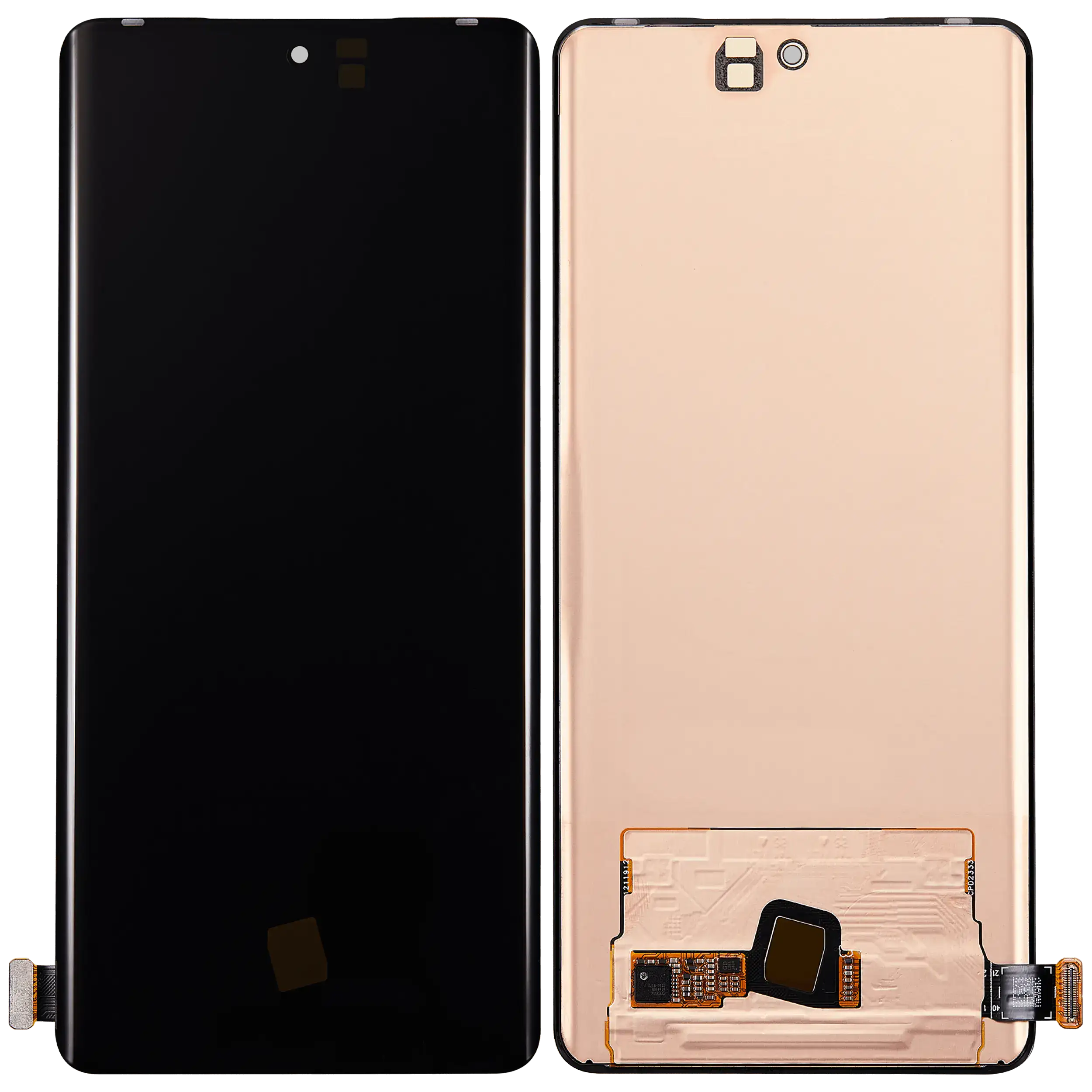 OLED Display ohne Rahmen für Vivo S18 / S18 Pro / S19 Pro / V30 / V30 Pro / V40 / V40 Pro (professionell aufgearbeitet) – Bild 2