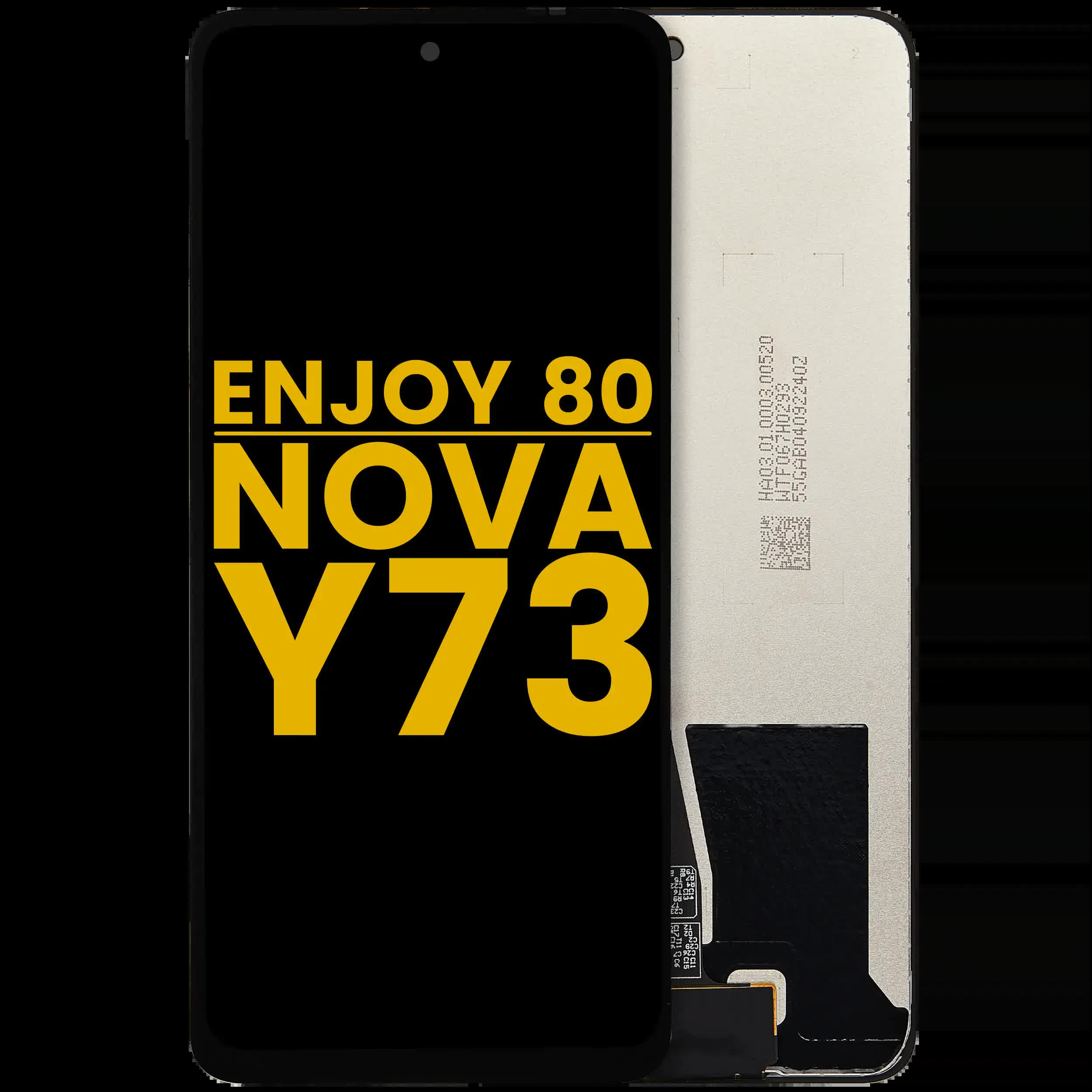 LCD Display ohne Rahmen für Huawei Enjoy 80 / Huawei Nova Y73 (professionell aufgearbeitet)
