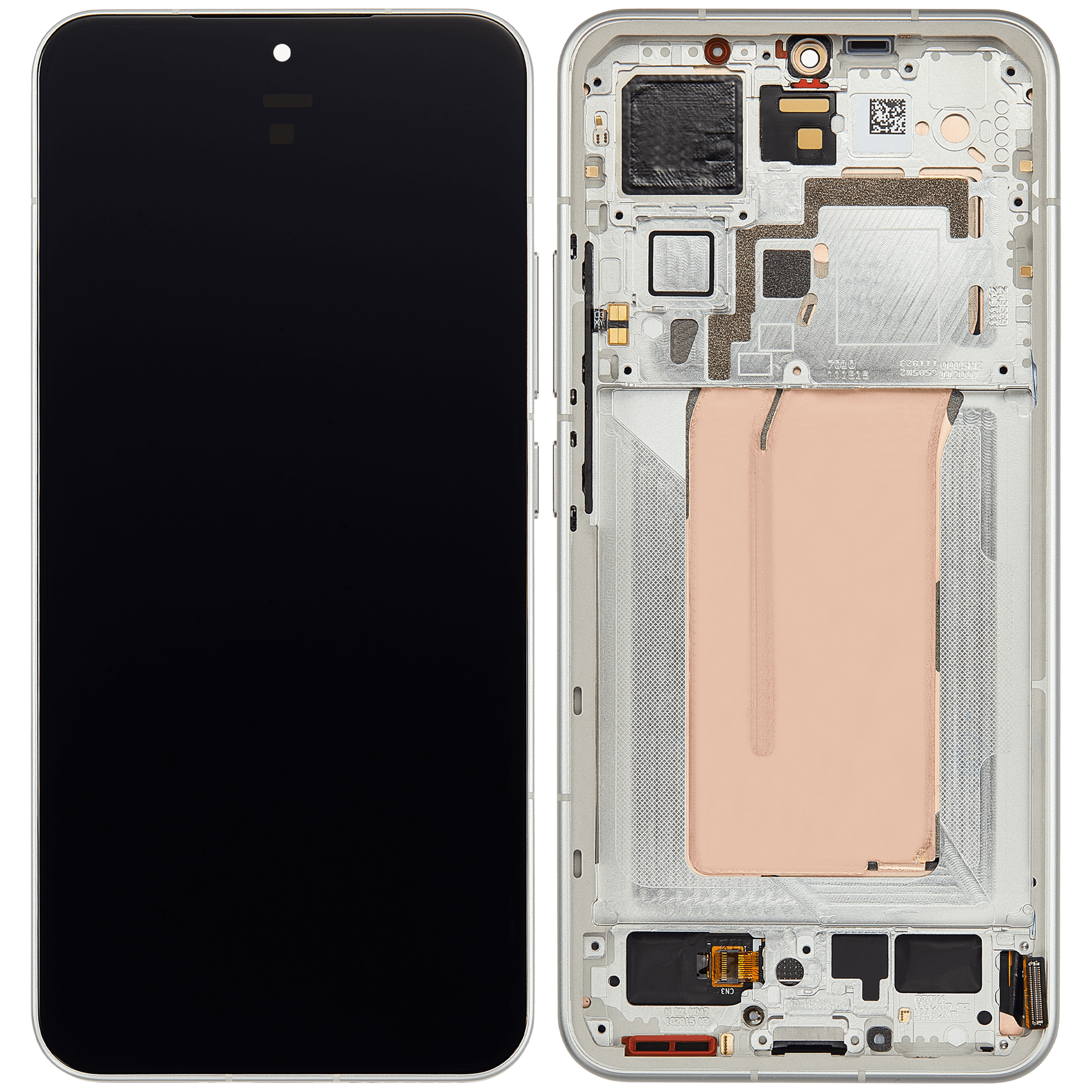 OLED Display mit Rahmen für Xiaomi 15 (professionell aufgearbeitet) (Green (Grün)) – Bild 2