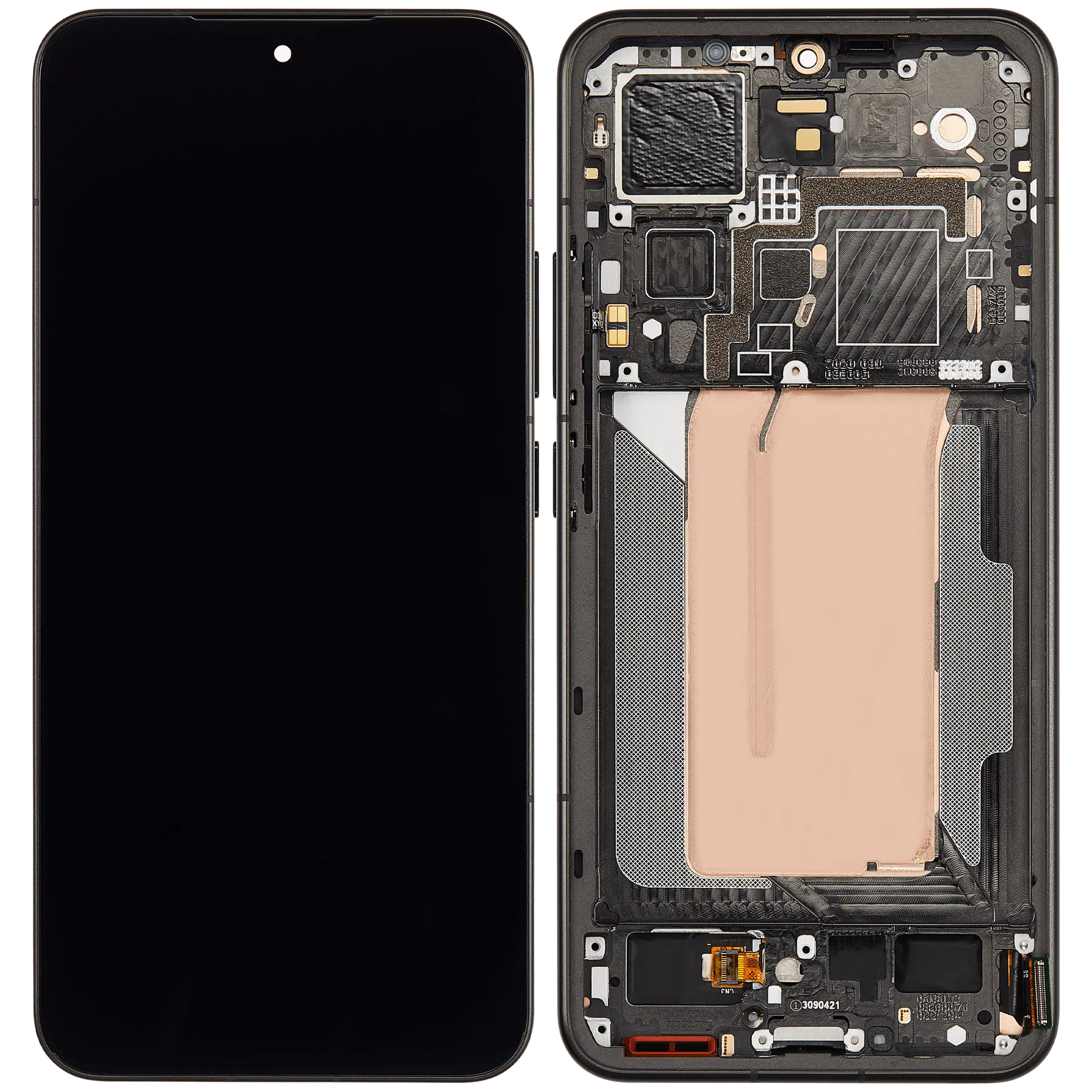 OLED Display mit Rahmen für Xiaomi 15 (professionell aufgearbeitet) (Black (Schwarz)) – Bild 2