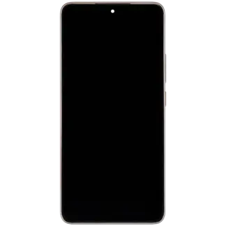 OLED Display mit Rahmen für Xiaomi 14T (professionell aufgearbeitet) (Titan Gray)