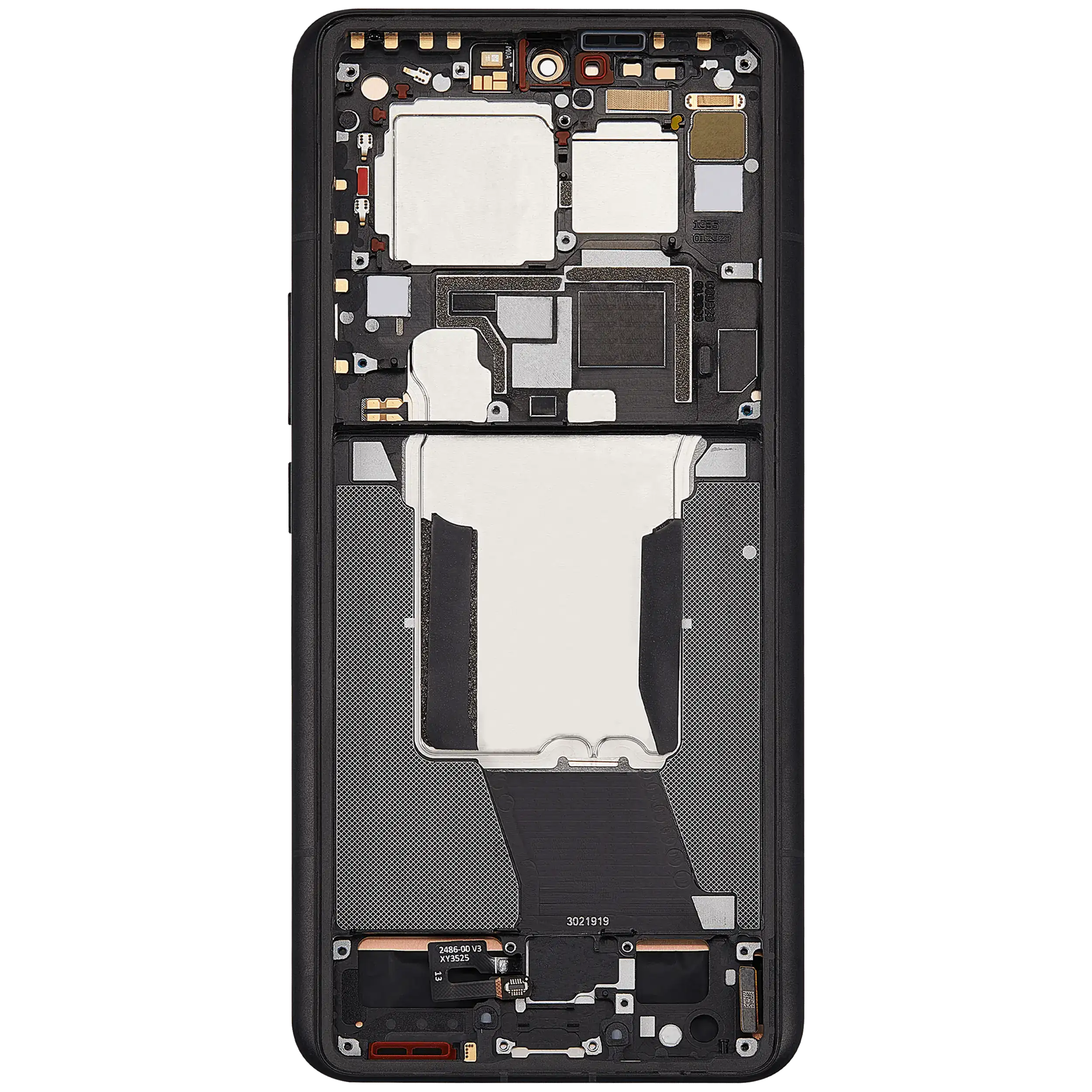 OLED Display mit Rahmen für Xiaomi 14 Ultra (professionell aufgearbeitet) (Black (Schwarz)) – Bild 4