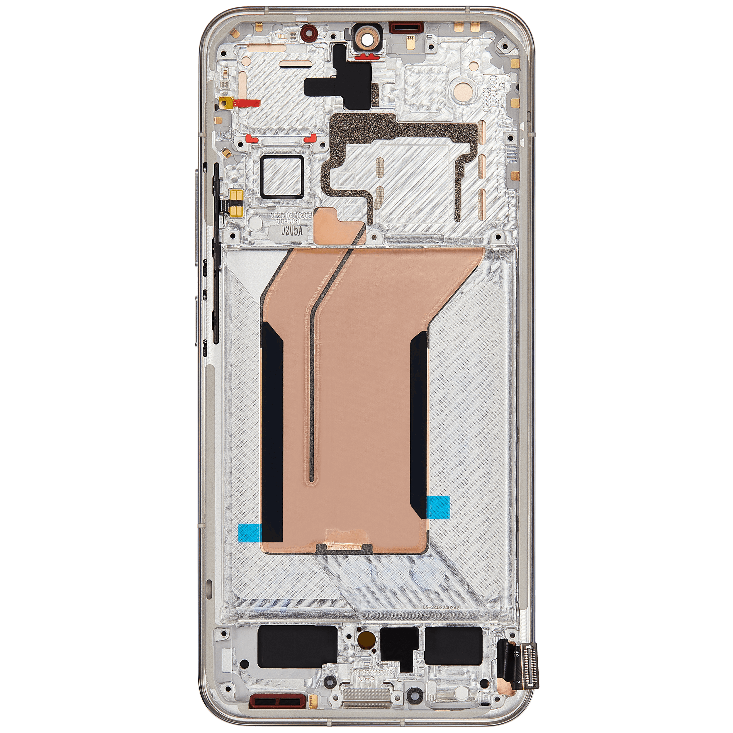 OLED Display mit Rahmen für Xiaomi 14 (professionell aufgearbeitet) (White (Weiß)) – Bild 4