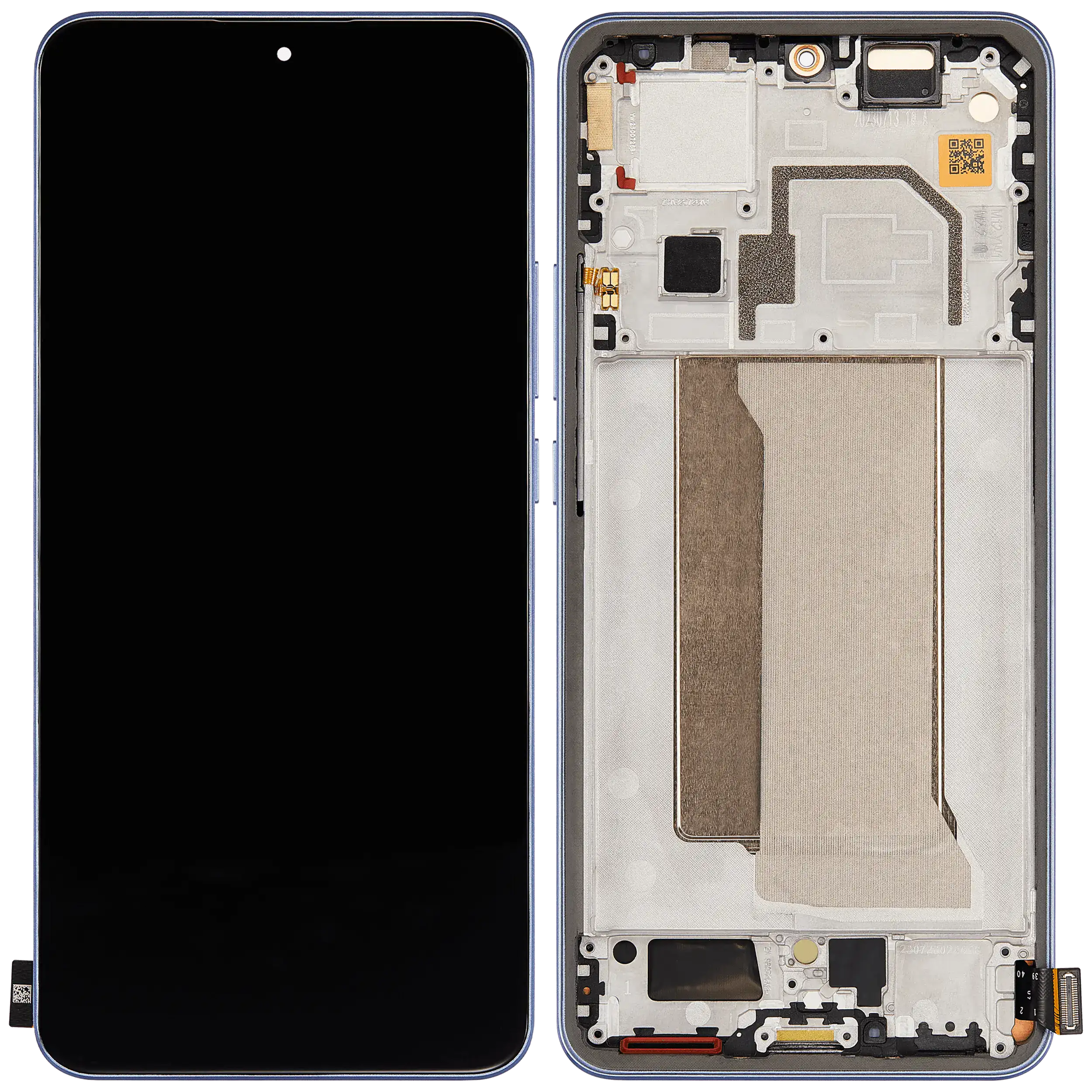 OLED Display mit Rahmen für Xiaomi 13T / 13T Pro (professionell aufgearbeitet) (Alpine Blue) – Bild 2