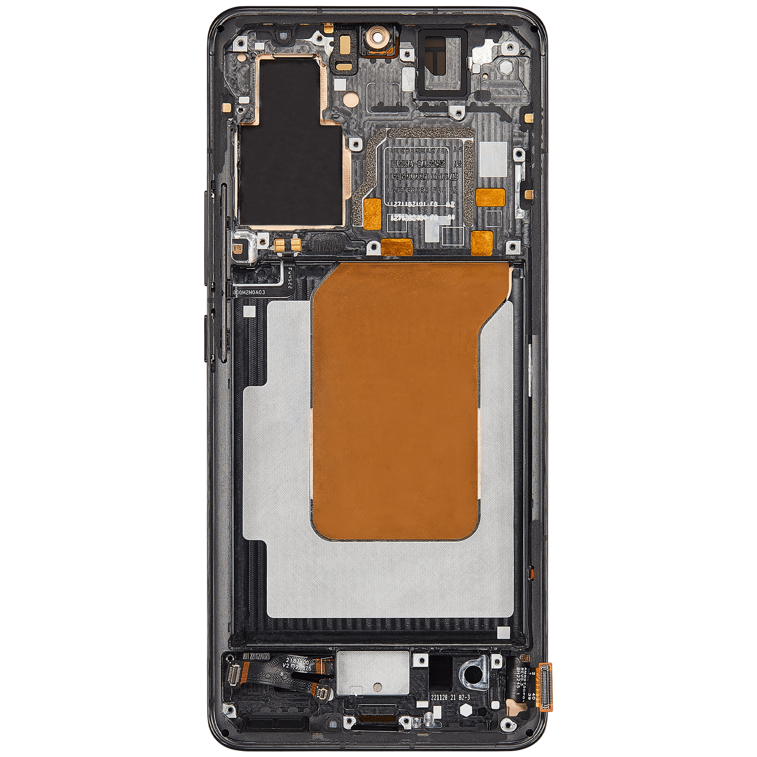 OLED Display mit Rahmen für Xiaomi 13 Pro (professionell aufgearbeitet) (Black (Schwarz)) – Bild 4