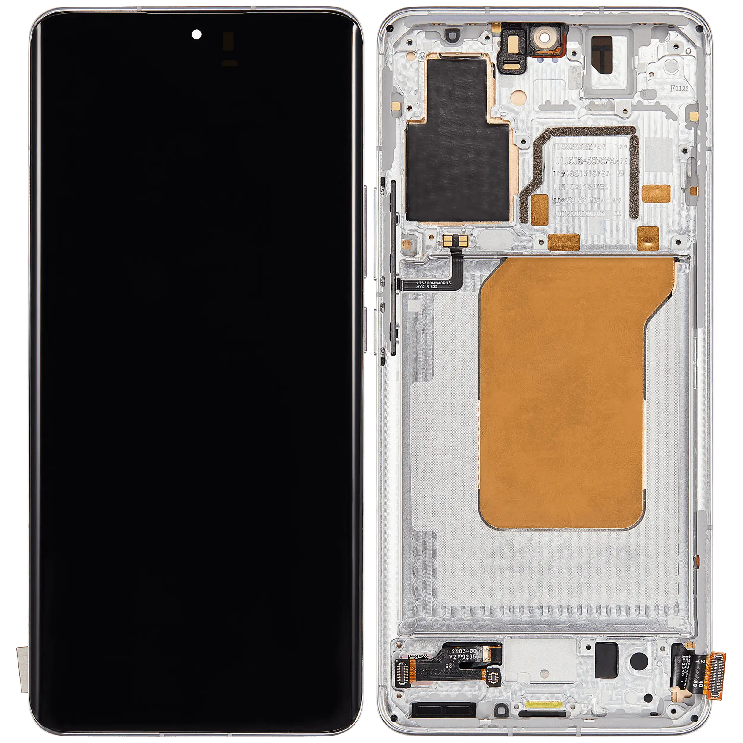 OLED Display mit Rahmen für Xiaomi 13 Pro (professionell aufgearbeitet) (White (Weiß)) – Bild 2