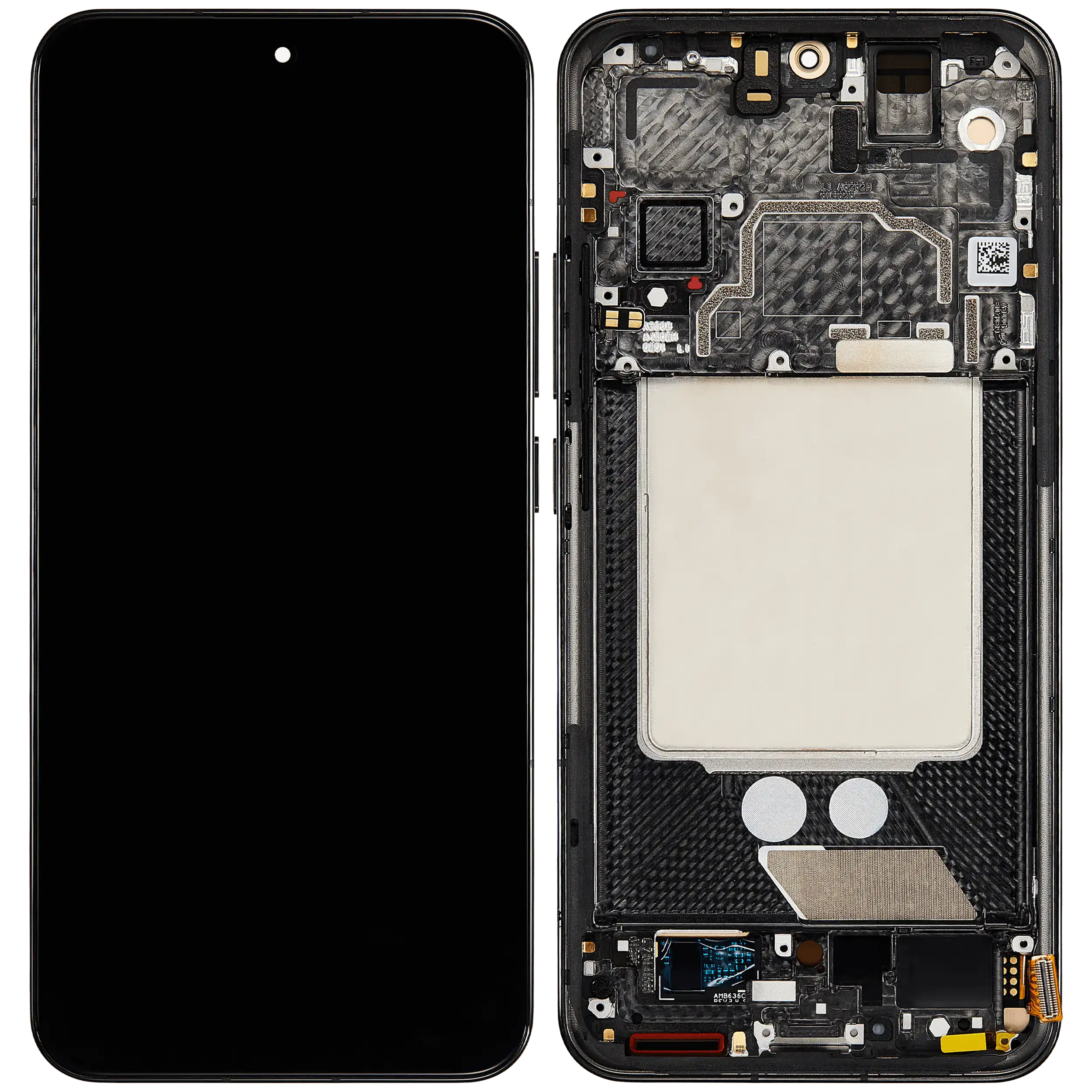 OLED Display mit Rahmen für Xiaomi 13 (professionell aufgearbeitet) (Black (Schwarz)) – Bild 2