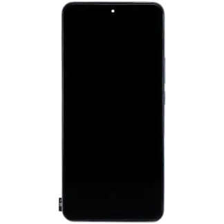 OLED Display mit Rahmen für Xiaomi 12T / 12T Pro / Redmi K50 Ultra (professionell aufgearbeitet) (Blue (Blau))