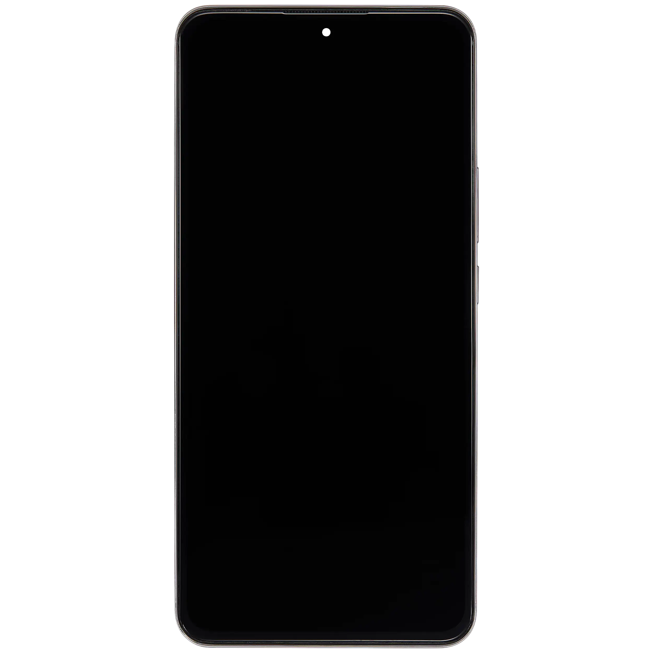OLED Display mit Rahmen für Xiaomi 12T / 12T Pro / Redmi K50 Ultra (professionell aufgearbeitet) (Silver (Silber)) – Bild 3