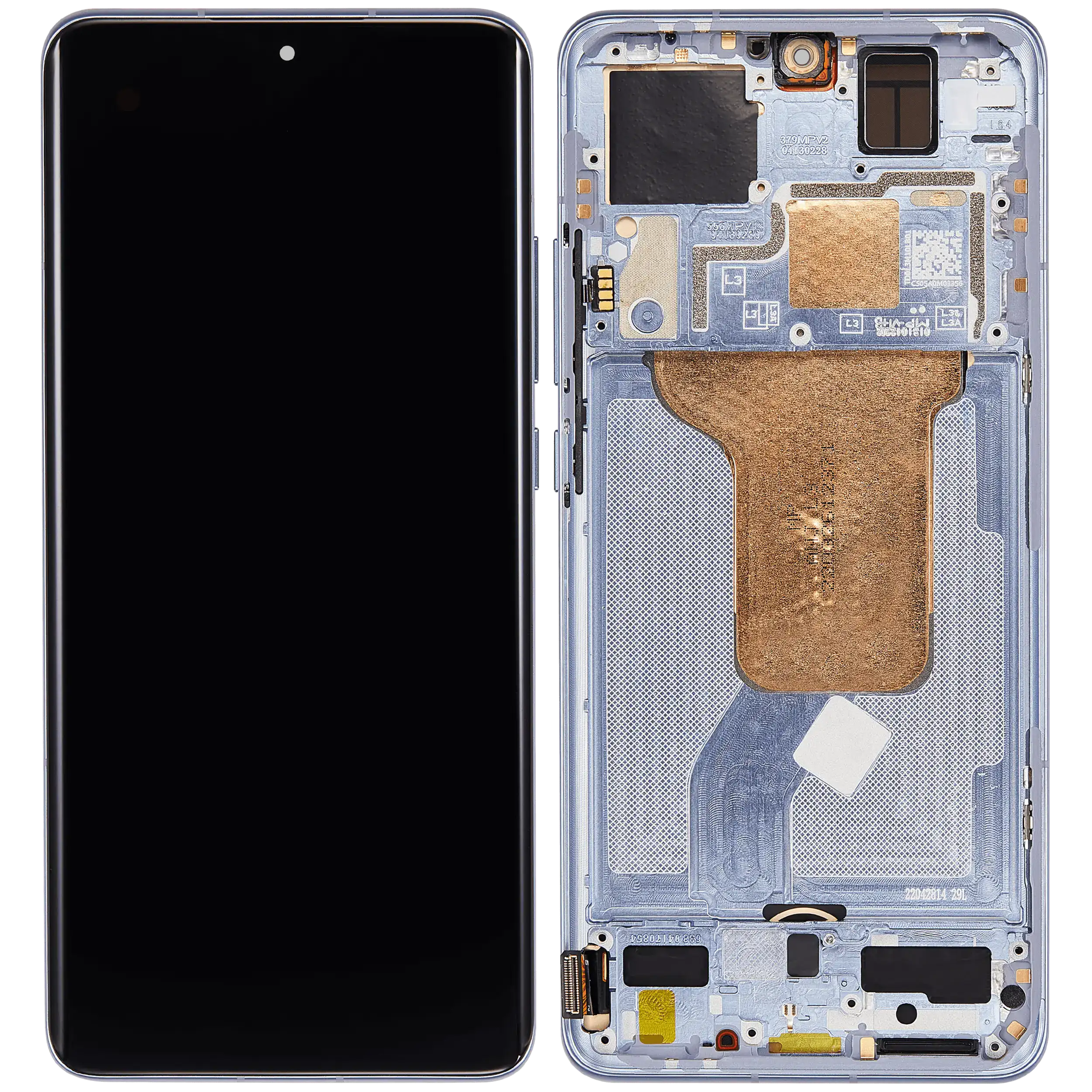 OLED Display mit Rahmen für Xiaomi 12 / 12X / 12S (professionell aufgearbeitet) (Blue (Blau)) – Bild 2
