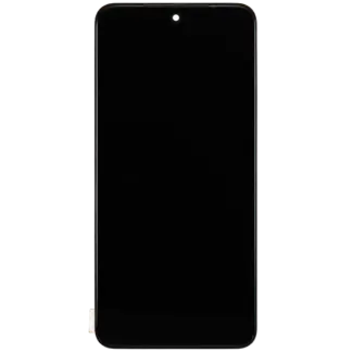 OLED Display mit Rahmen für Xiaomi Redmi Note 12S (professionell aufgearbeitet)(Black (Schwarz))