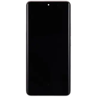 OLED Display mit Rahmen für Xiaomi Redmi Note 14 Pro 5G (professionell aufgearbeitet) (Sand Gold)