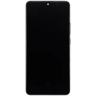 OLED Display mit Rahmen für Xiaomi Poco X6 Pro / Redmi K70E (professionell aufgearbeitet) (Black (Schwarz))