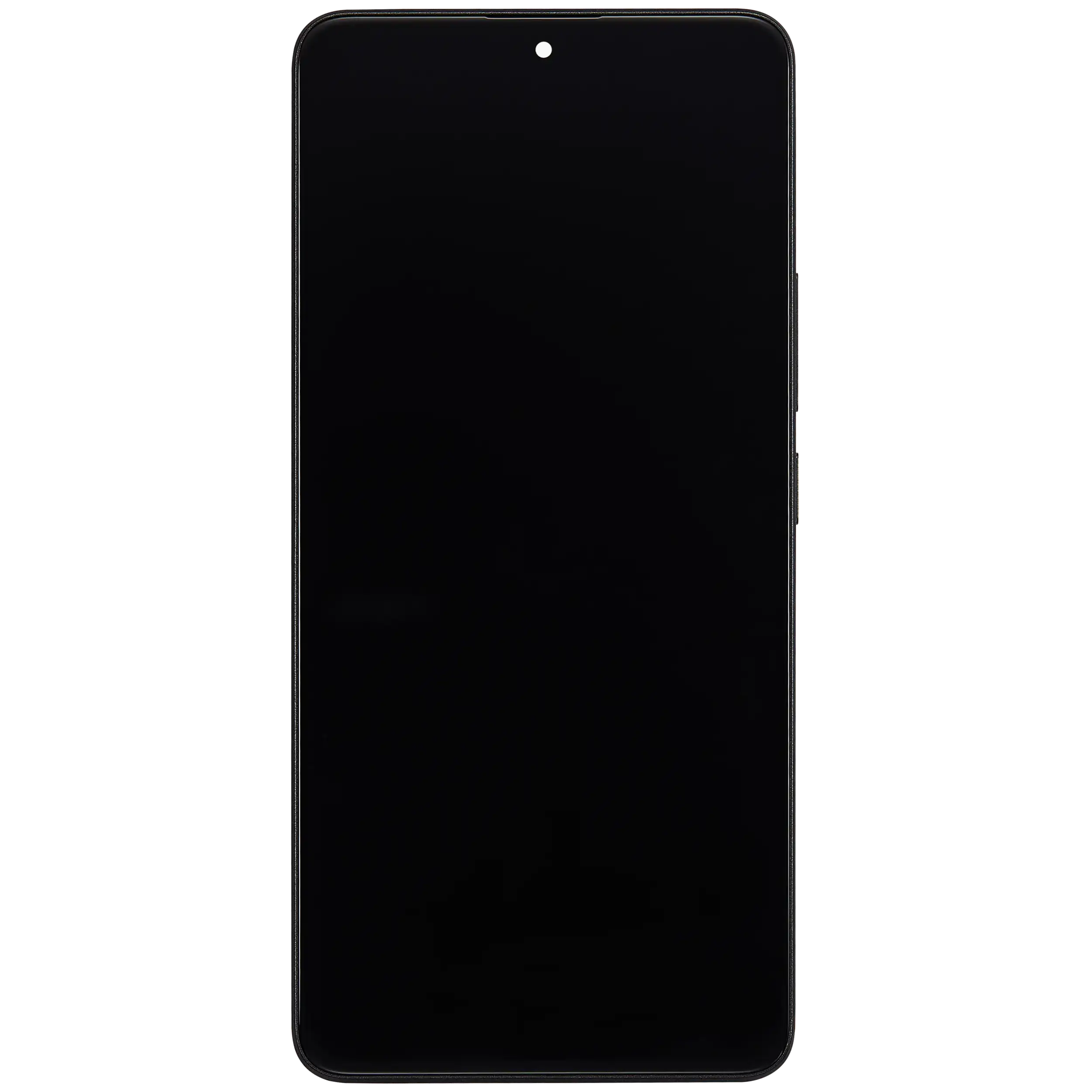 OLED Display mit Rahmen für Xiaomi Poco X6 (professionell aufgearbeitet) (Black (Schwarz)) – Bild 3