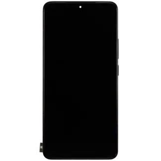 OLED Display mit Rahmen für Xiaomi Poco F6 Pro / Redmi K70 / K70 Pro (professionell aufgearbeitet) (Black (Schwarz))