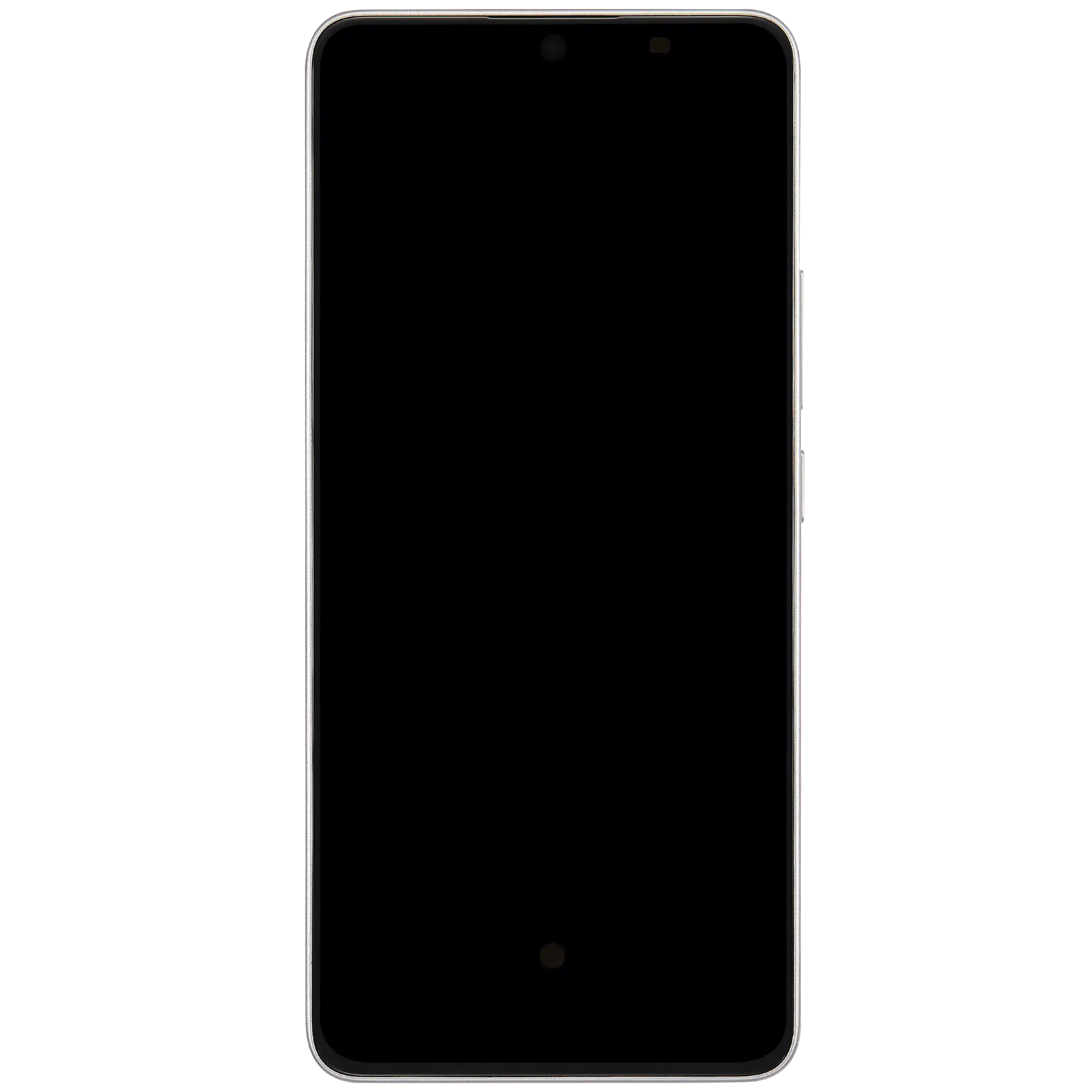OLED Display mit Rahmen für Xiaomi Redmi Turbo 3 / Xiaomi Poco F6 (professionell aufgearbeitet) (Titanium color) – Bild 3