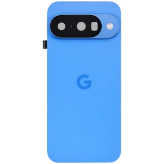 Rückdeckel Gehäuse mit Kleinteilen vormontiert für Google Pixel 10 (ausgebautes Originalteil: Grade A) (Indigo)