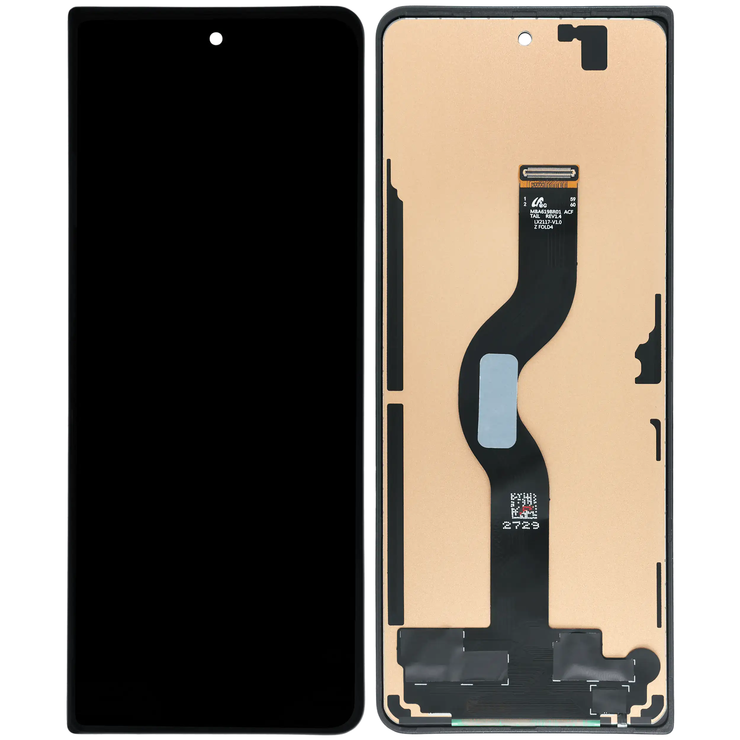 Outer LCD Display für Samsung Galaxy Z Fold 4 5G (Aftermarket: Incell) – Bild 2