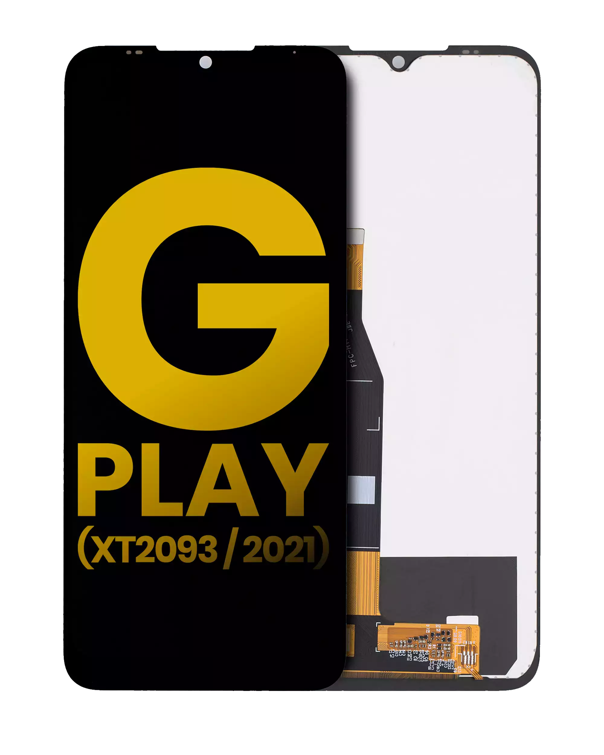 OLED Display mit Rahmen für Motorola Moto G Play (XT2615 / 2026) (Original) – Bild 3