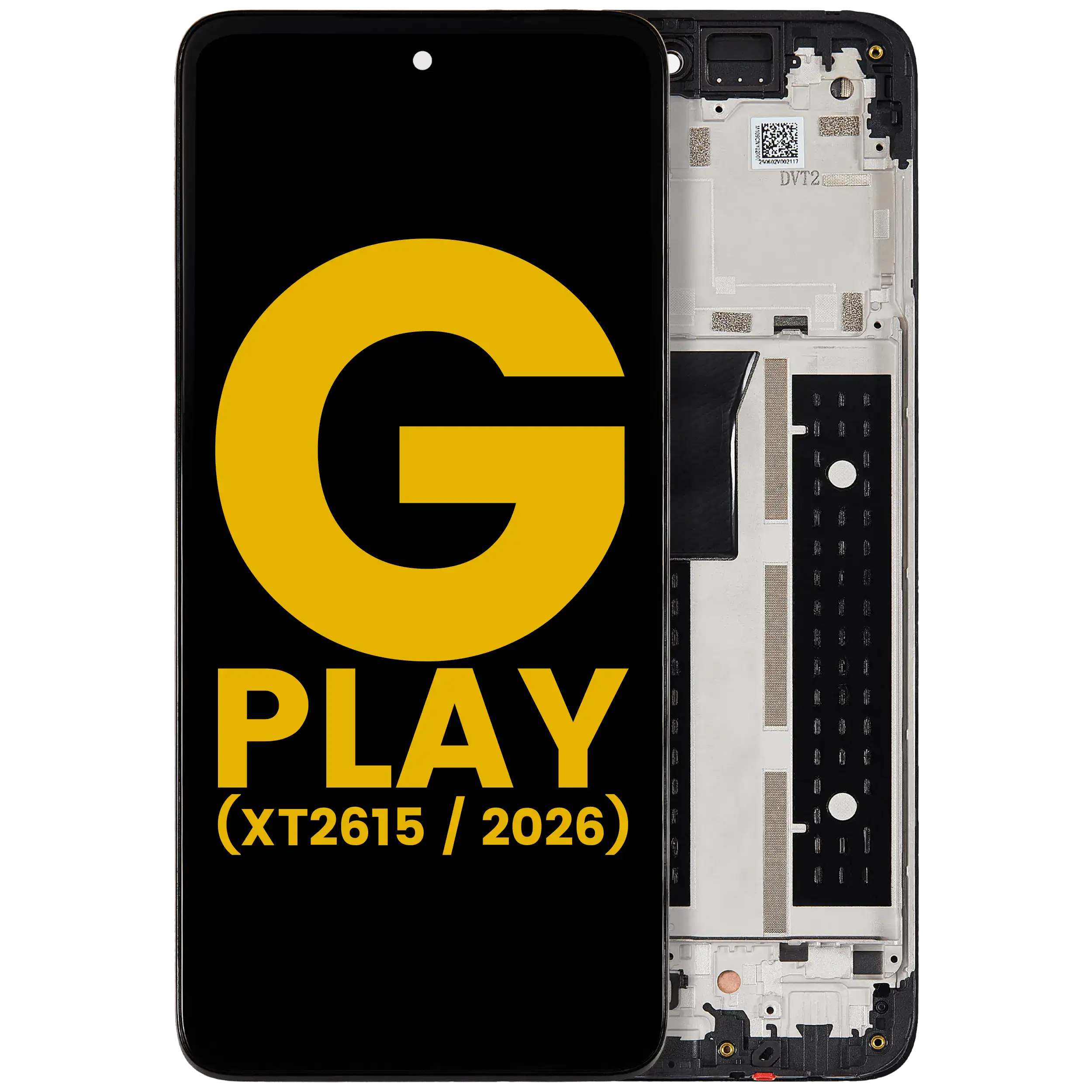 OLED Display mit Rahmen für Motorola Moto G Play (XT2615 / 2026) (Original) – Bild 5