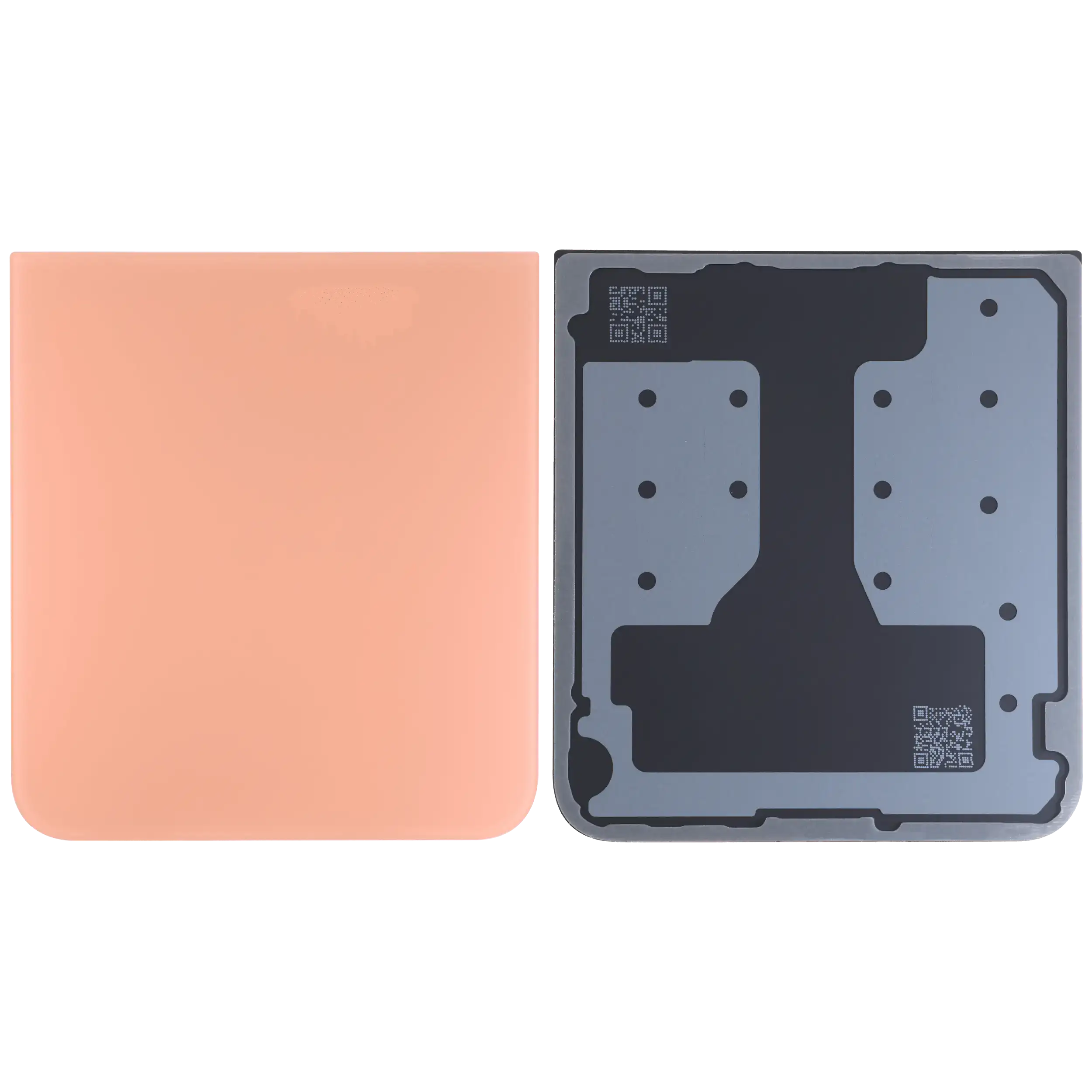 Rückdeckelglas für Samsung Galaxy Z Flip 6 5G (Service Pack) (Peach) – Bild 2