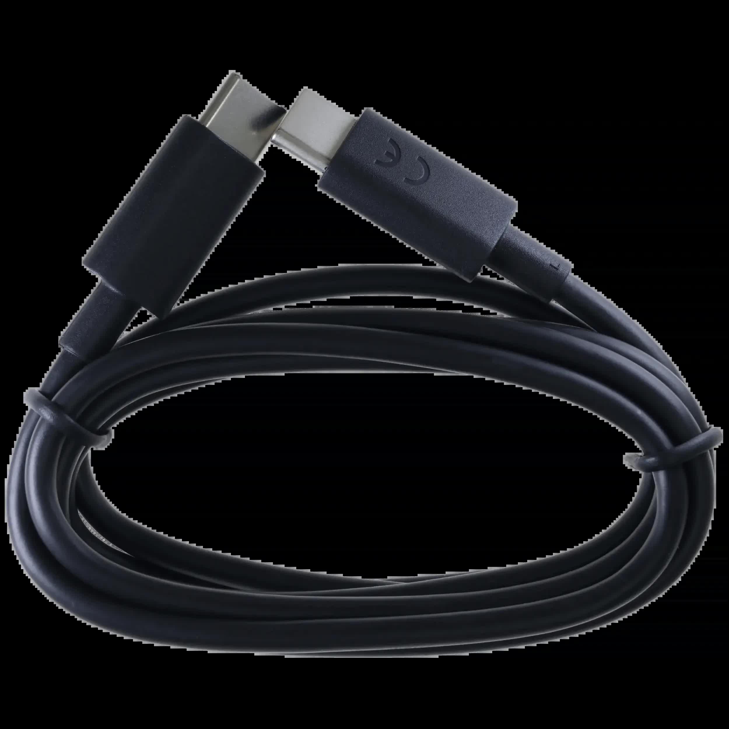 Motorola USB-C to USB-C Ladekabel (Black (Schwarz))