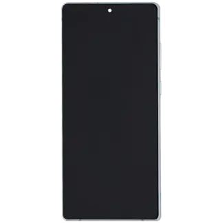 OLED Display mit Rahmen für Samsung Galaxy Note 20 5G (Aftermarket Plus) (Mystic Green)
