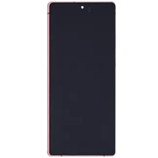 OLED Display mit Rahmen für Samsung Galaxy Note 20 5G (Aftermarket Plus) (Mystic Bronze)
