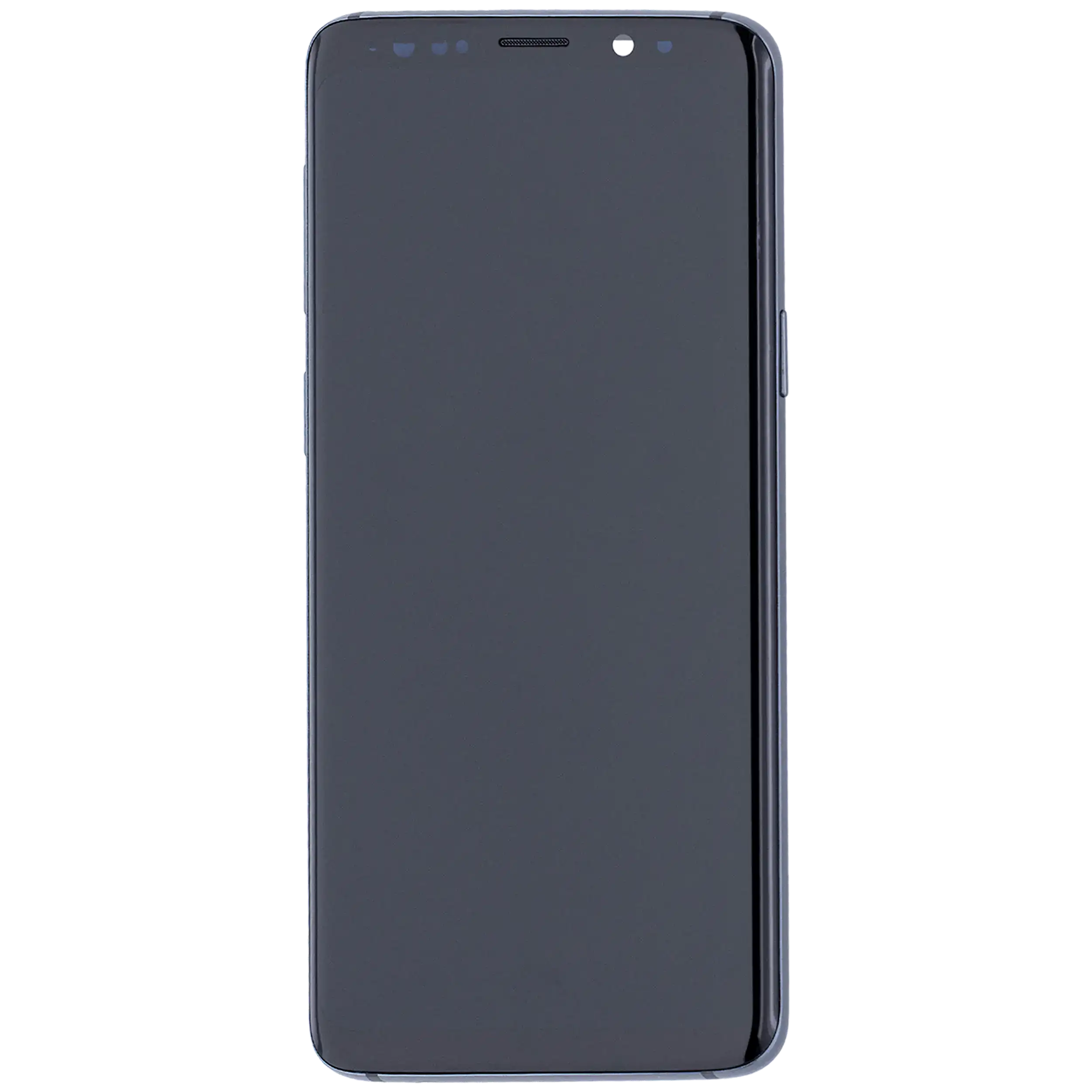 OLED Display mit Rahmen für Samsung Galaxy S9 (Aftermarket Plus) (Titanium Gray (Grau)) – Bild 3