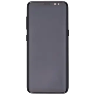 OLED Display mit Rahmen für Samsung Galaxy S8 (Aftermarket Plus) (Midnight Black (Schwarz))