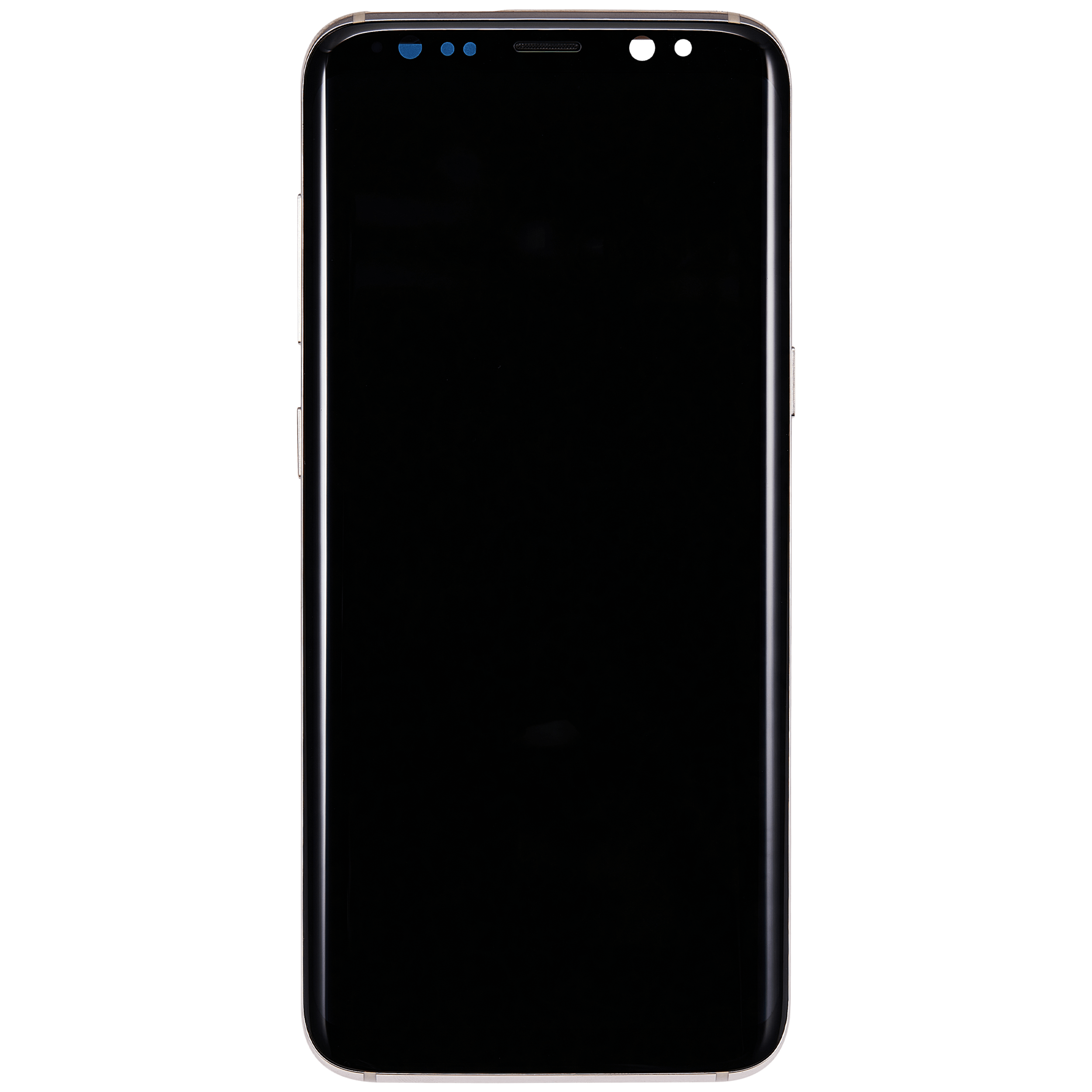 OLED Display mit Rahmen für Samsung Galaxy S8 (Aftermarket Plus) (Arctic Silver) – Bild 3