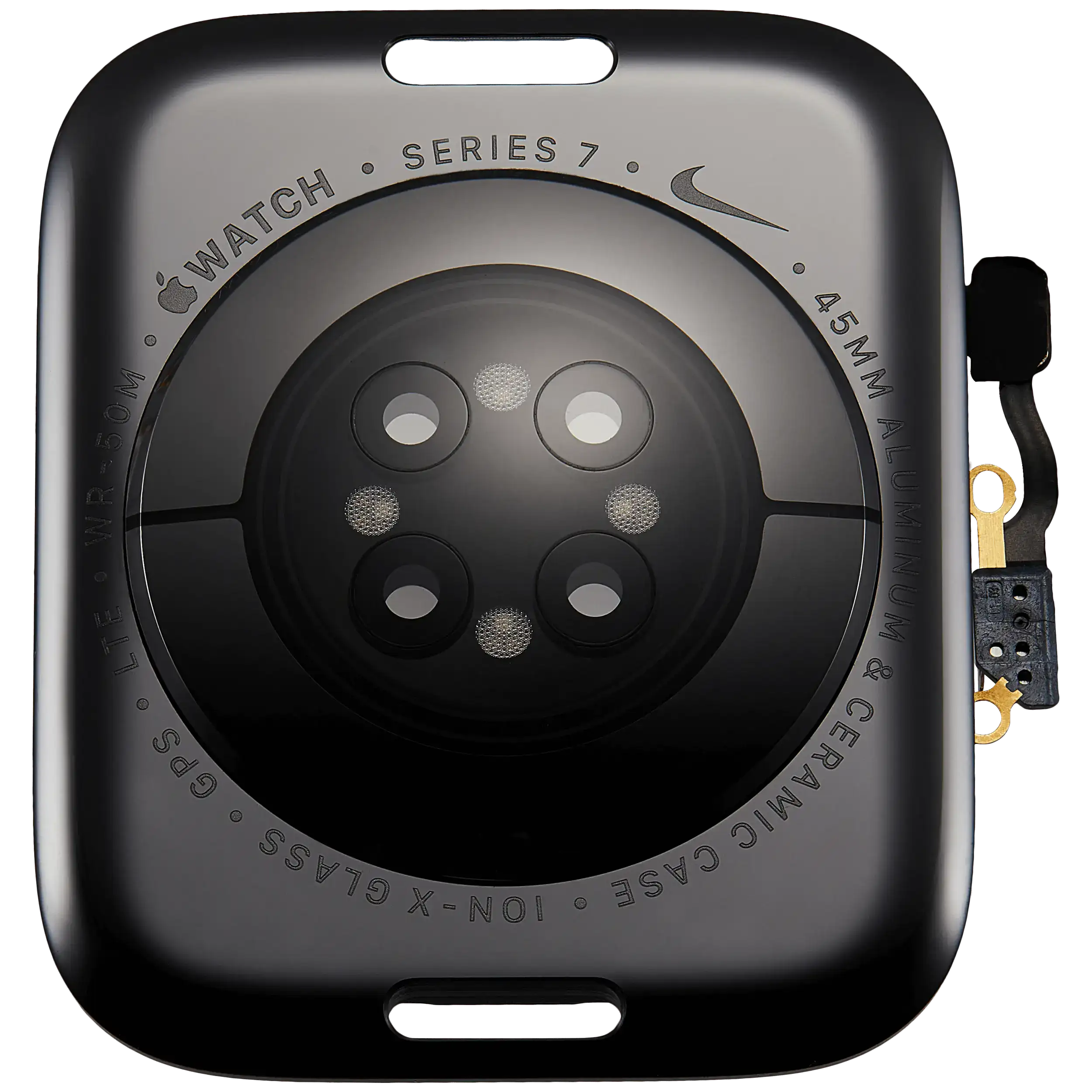 Rückdeckel Baugruppe für Watch Series 7 (45mm) (LTE Version) (Nike) – Bild 3
