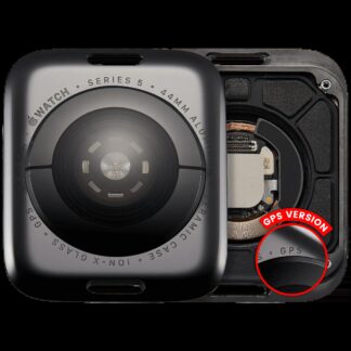 Rückdeckel Baugruppe für Watch Series 5 (44mm) (GPS Version) (Aluminium / Space Black)