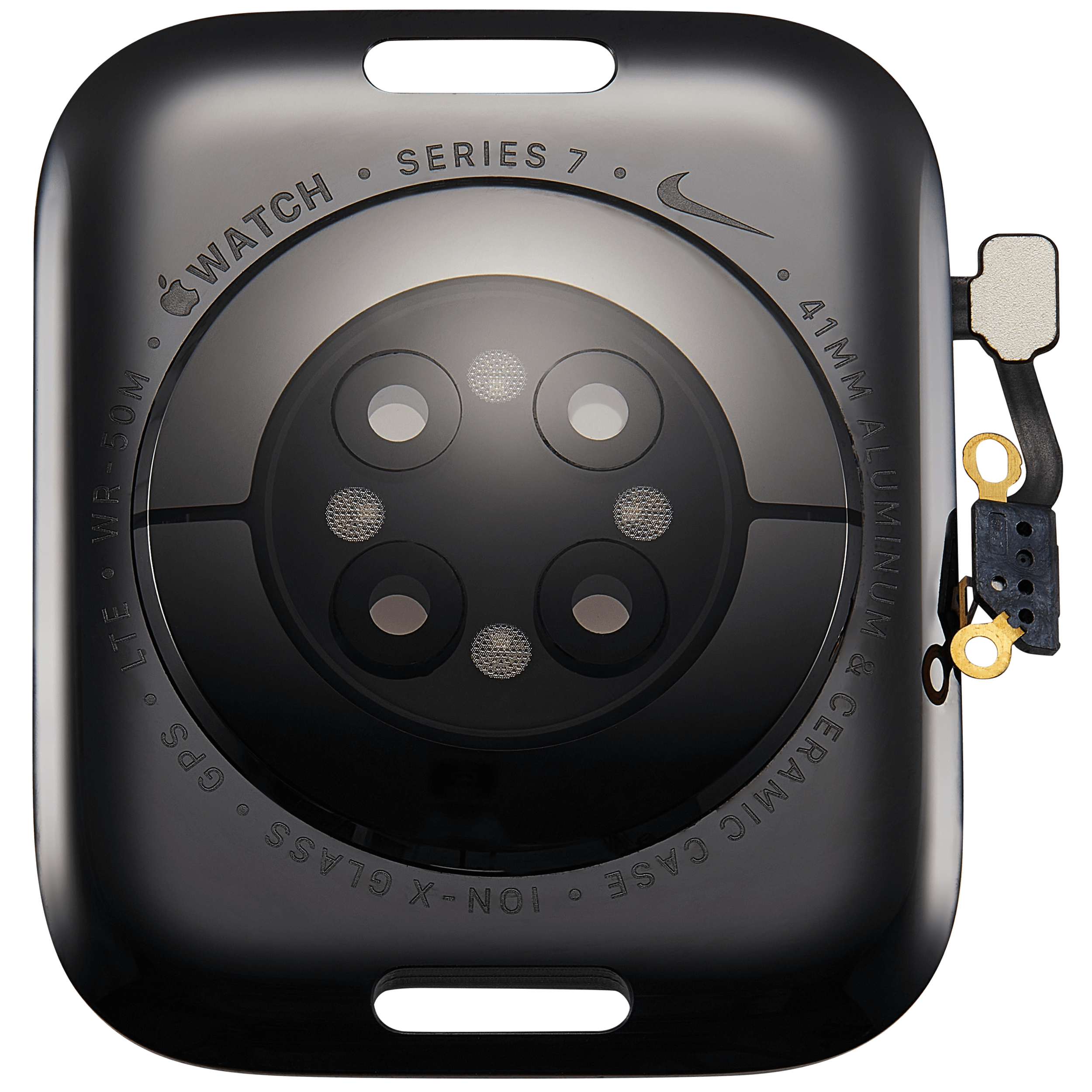 Rückdeckel Baugruppe für Watch Series 7 (41mm) (LTE Version) (Nike) – Bild 3