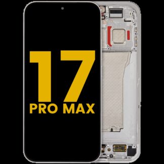 OLED Display mit Rahmen für Xiaomi 17 Pro Max (professionell aufgearbeitet) (White (Weiß))