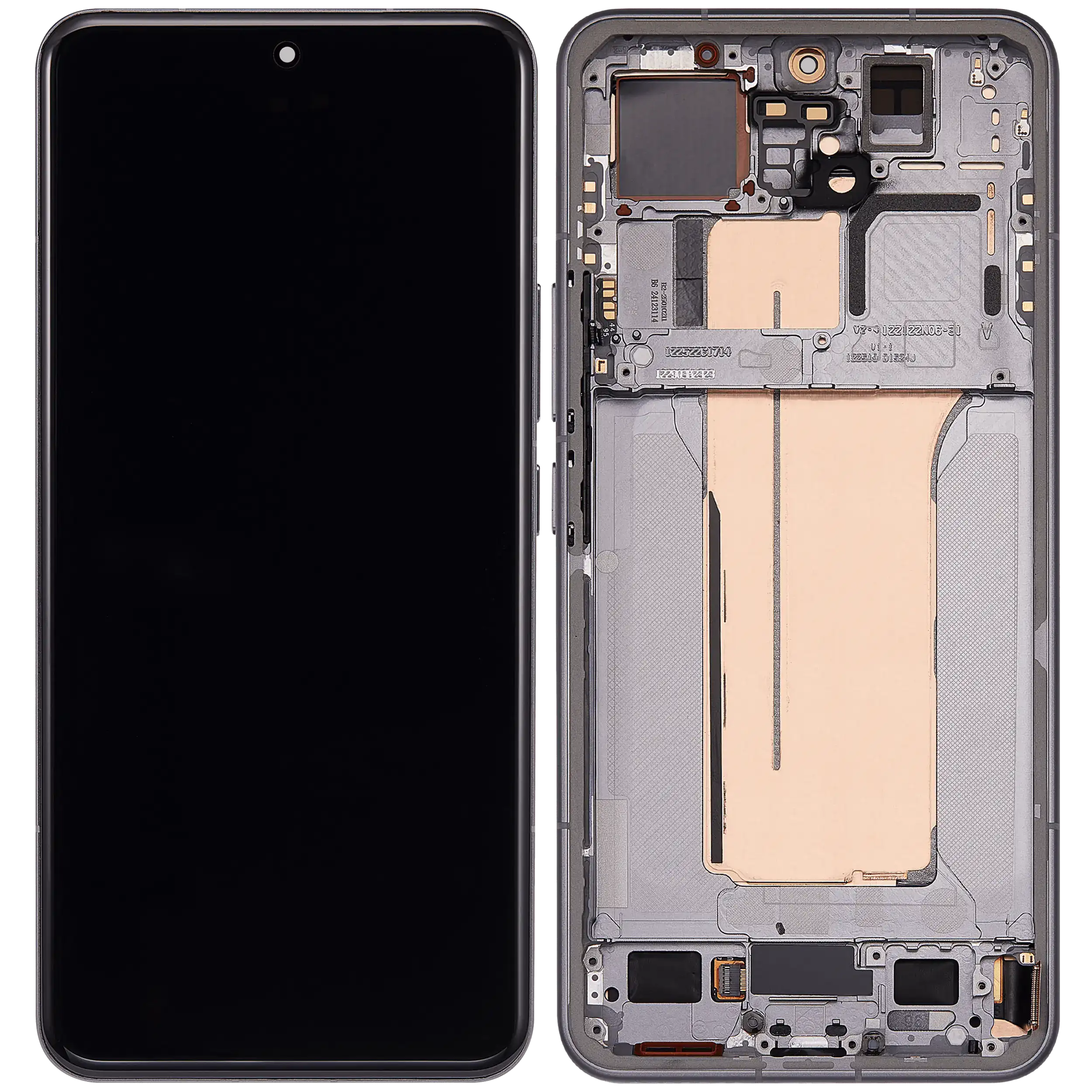 OLED Display mit Rahmen für Xiaomi 15 Pro (professionell aufgearbeitet) (Black (Schwarz)) – Bild 2