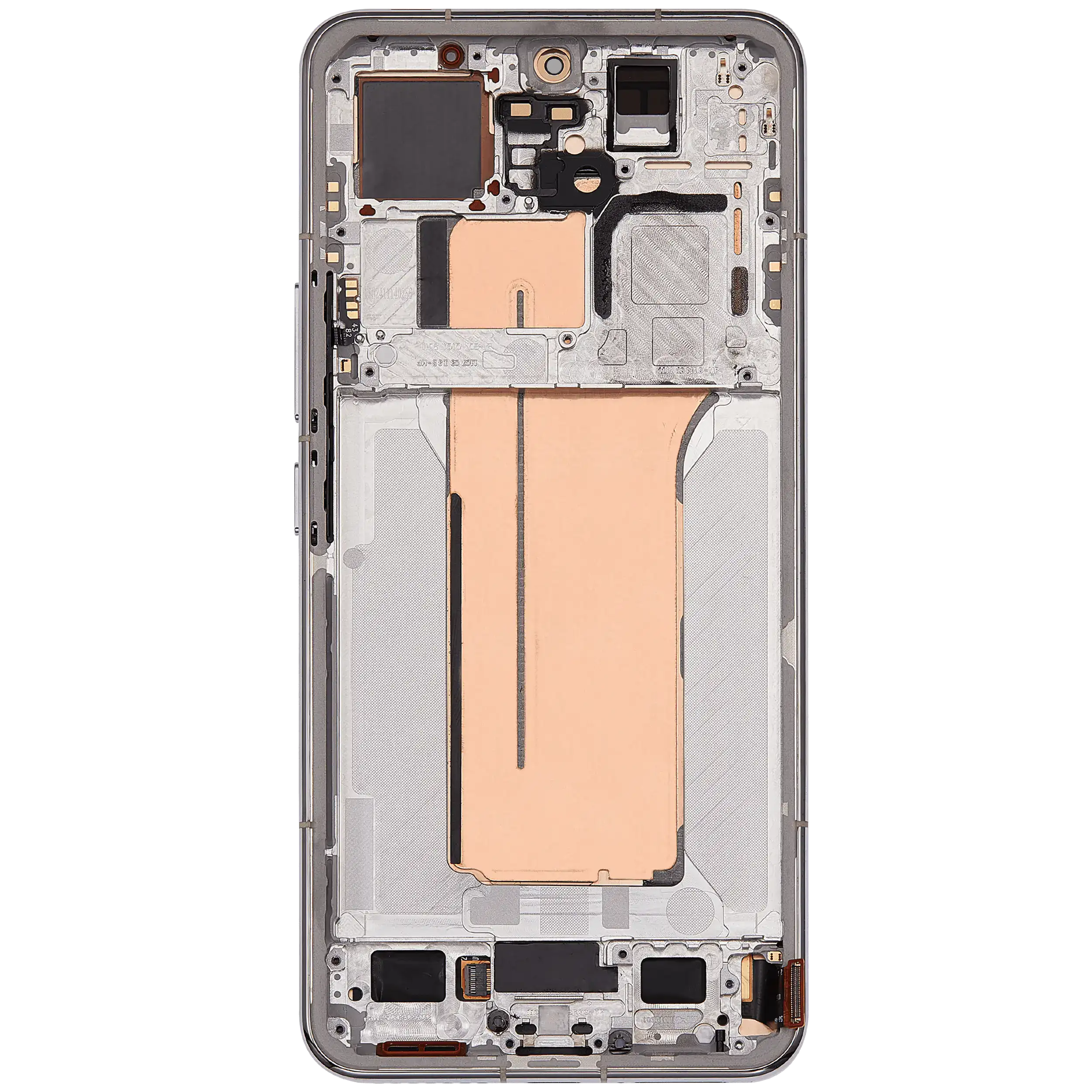 OLED Display mit Rahmen für Xiaomi 15 Pro (professionell aufgearbeitet) (Silver (Silber)) – Bild 4