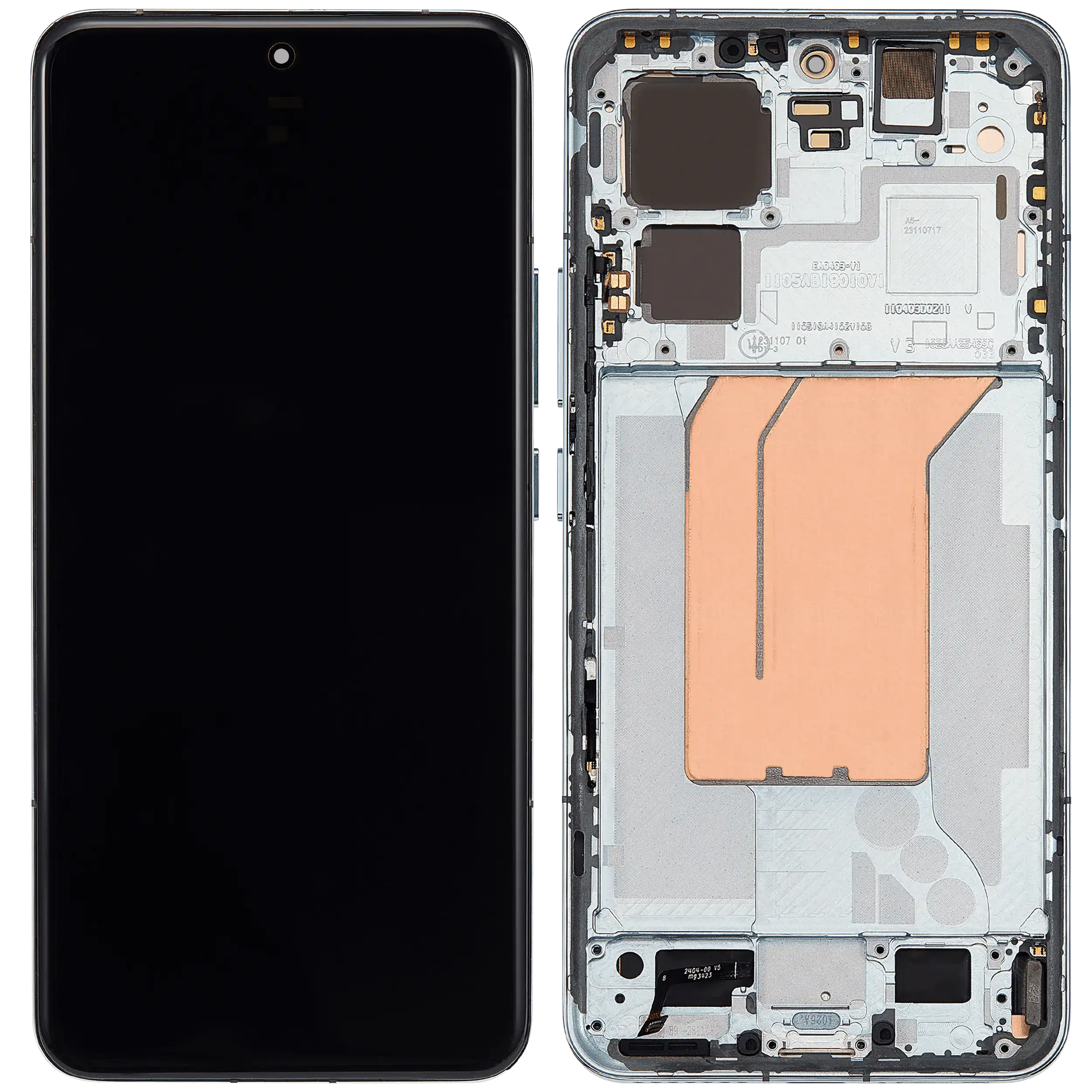 OLED Display mit Rahmen für Xiaomi 14 Pro (professionell aufgearbeitet) (Green (Grün)) – Bild 2