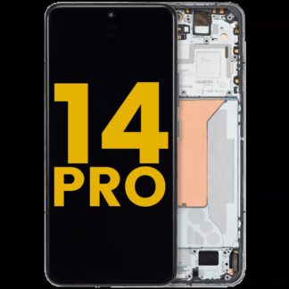 OLED Display mit Rahmen für Xiaomi 14 Pro (professionell aufgearbeitet) (Green (Grün))