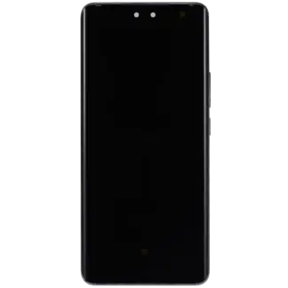 OLED Display mit Rahmen für Xiaomi 13 Lite / Civi 2 (professionell aufgearbeitet) (Black (Schwarz))